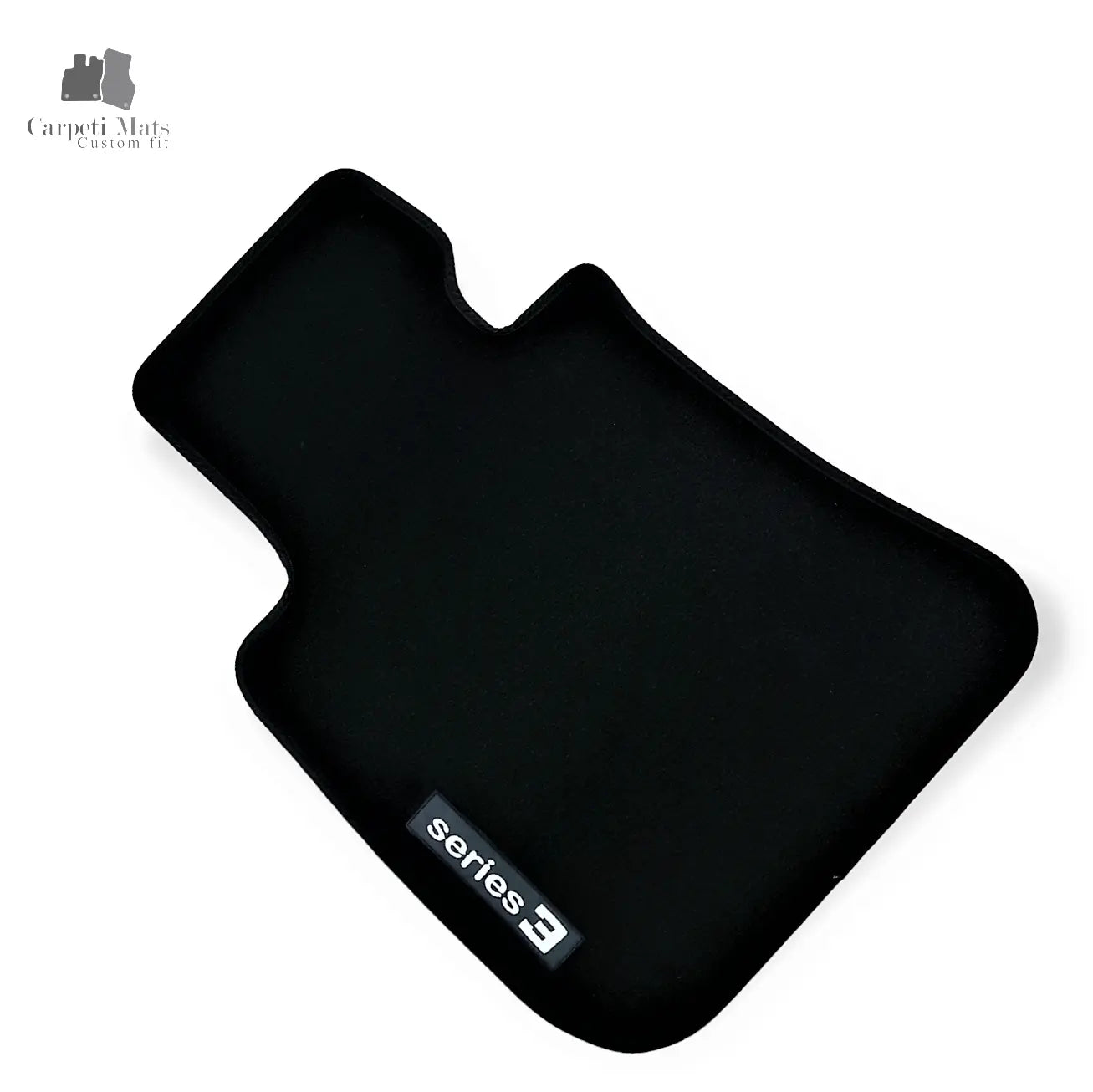 Carpet Car Floor Mats Velour for BMW 3 E30 sedan/cabrio 09.1982-10.1994 logo Car Floor Mats Velour CarpetiMats