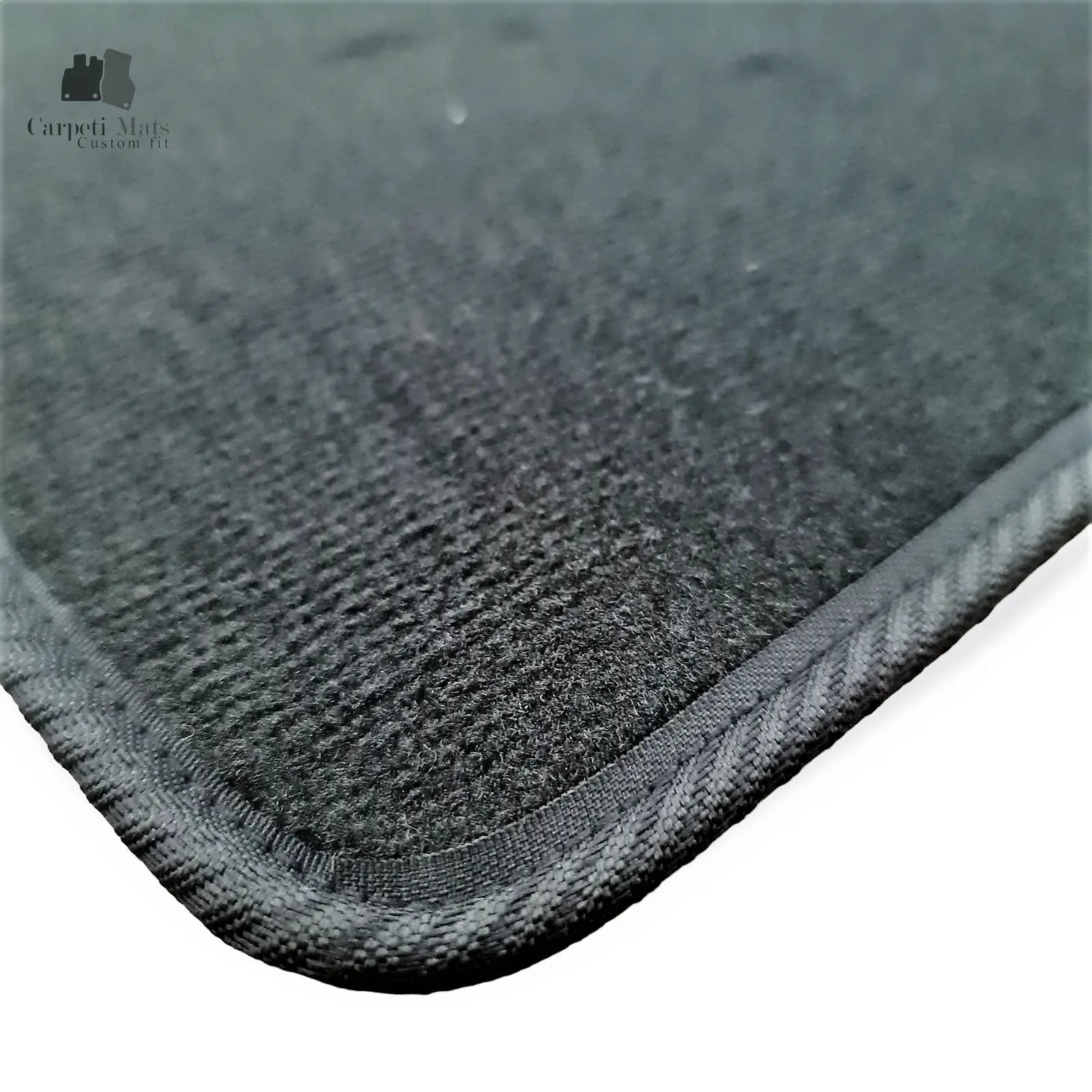 Carpet Car Floor Mats Velour for BMW X6 F16 01.2014-05.2019 logo Car Floor Mats Velour CarpetiMats