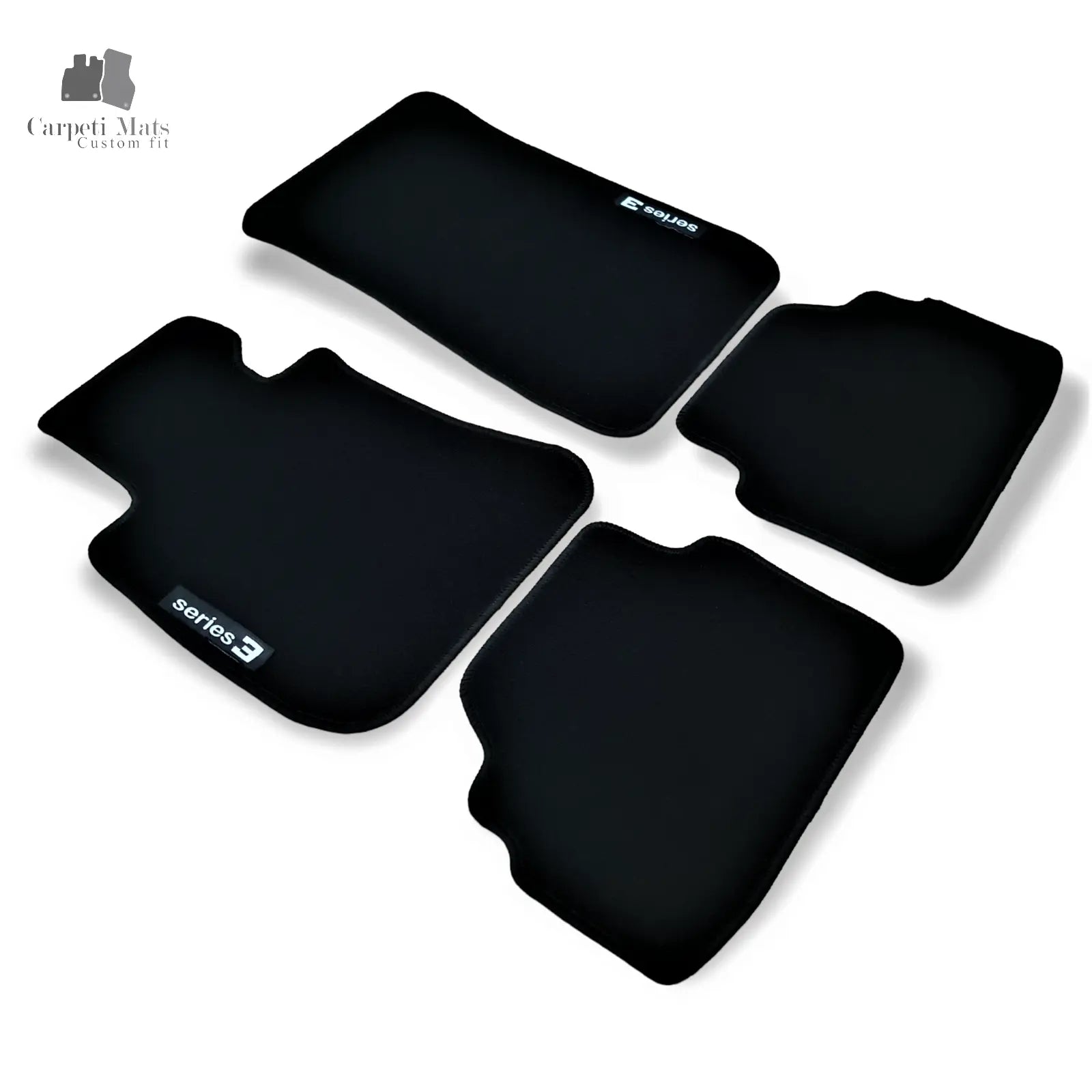 Carpet Car Floor Mats Velour for BMW 3 Е93 CABRIO 03.2007-02.2014 logo Car Floor Mats Velour CarpetiMats