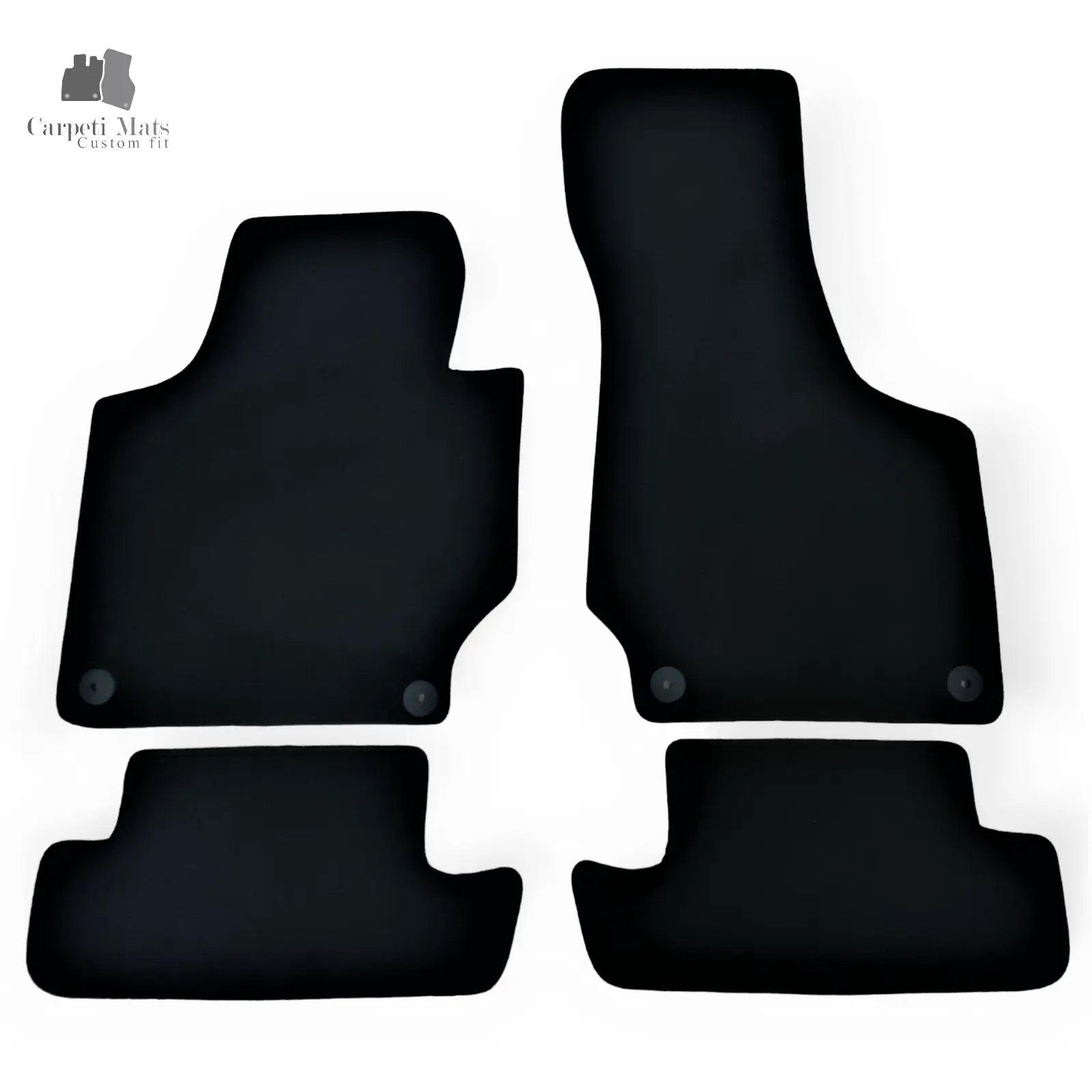 Carpet Car Floor Mats Velour for Audi TT 08.2006-03.2014 8J3 Car Floor Mats Velour CarpetiMats