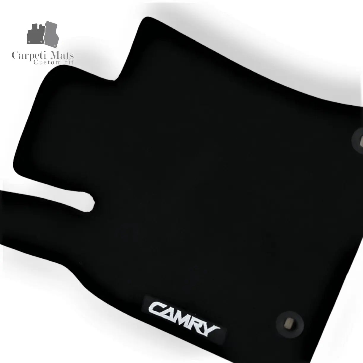 Carpet Car Floor Mats Velour for Toyota CAMRY HYBRID 01.2017-> logo Car Floor Mats Velour CarpetiMats