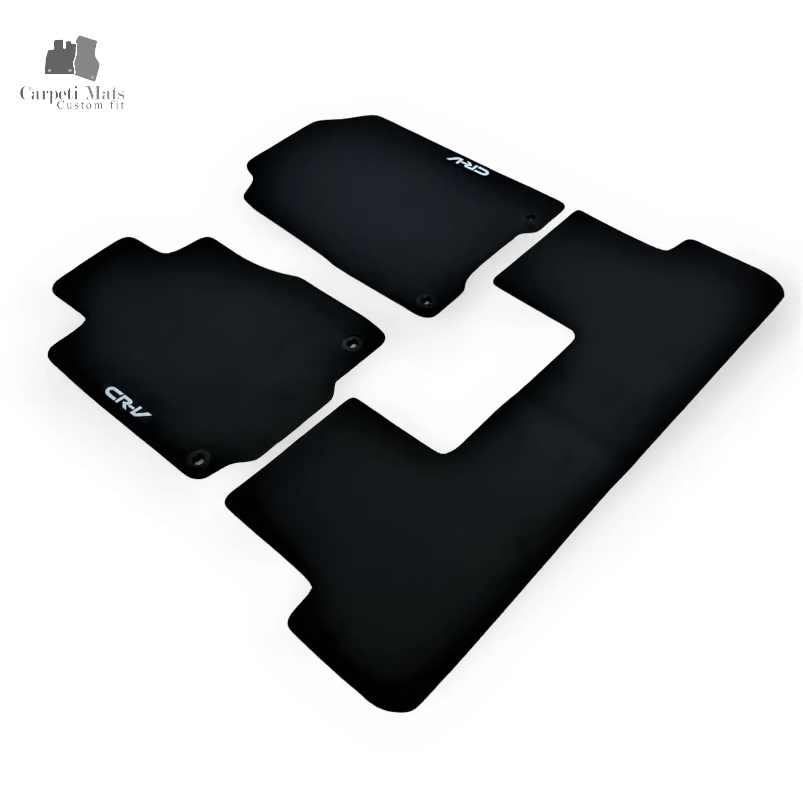 Carpet Car Floor Mats Velour for Honda CR-V 2012-2018 logo Car Floor Mats Velour CarpetiMats