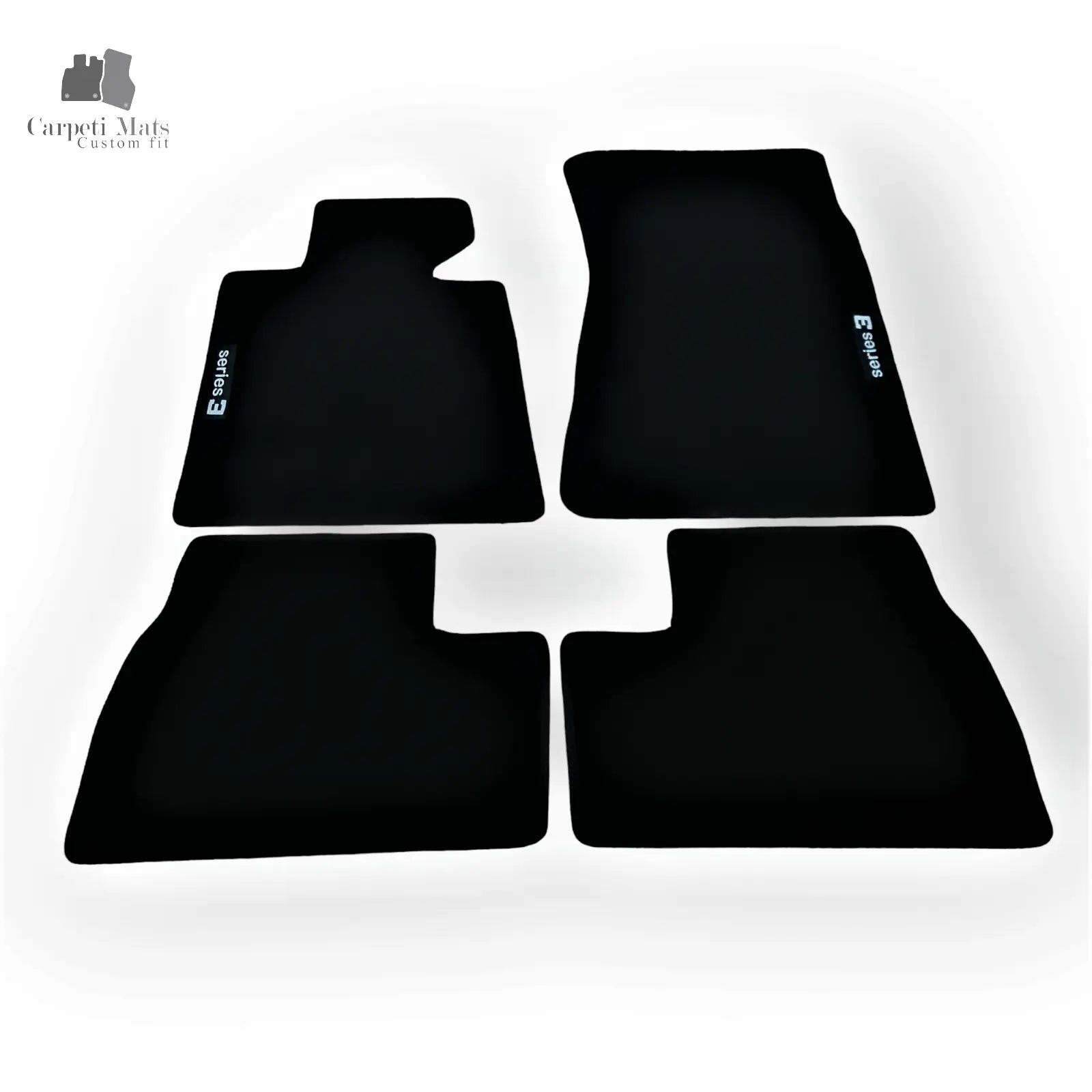 Carpet Car Floor Mats Velour for BMW 3 E30 sedan/cabrio 09.1982-10.1994 logo Car Floor Mats Velour CarpetiMats