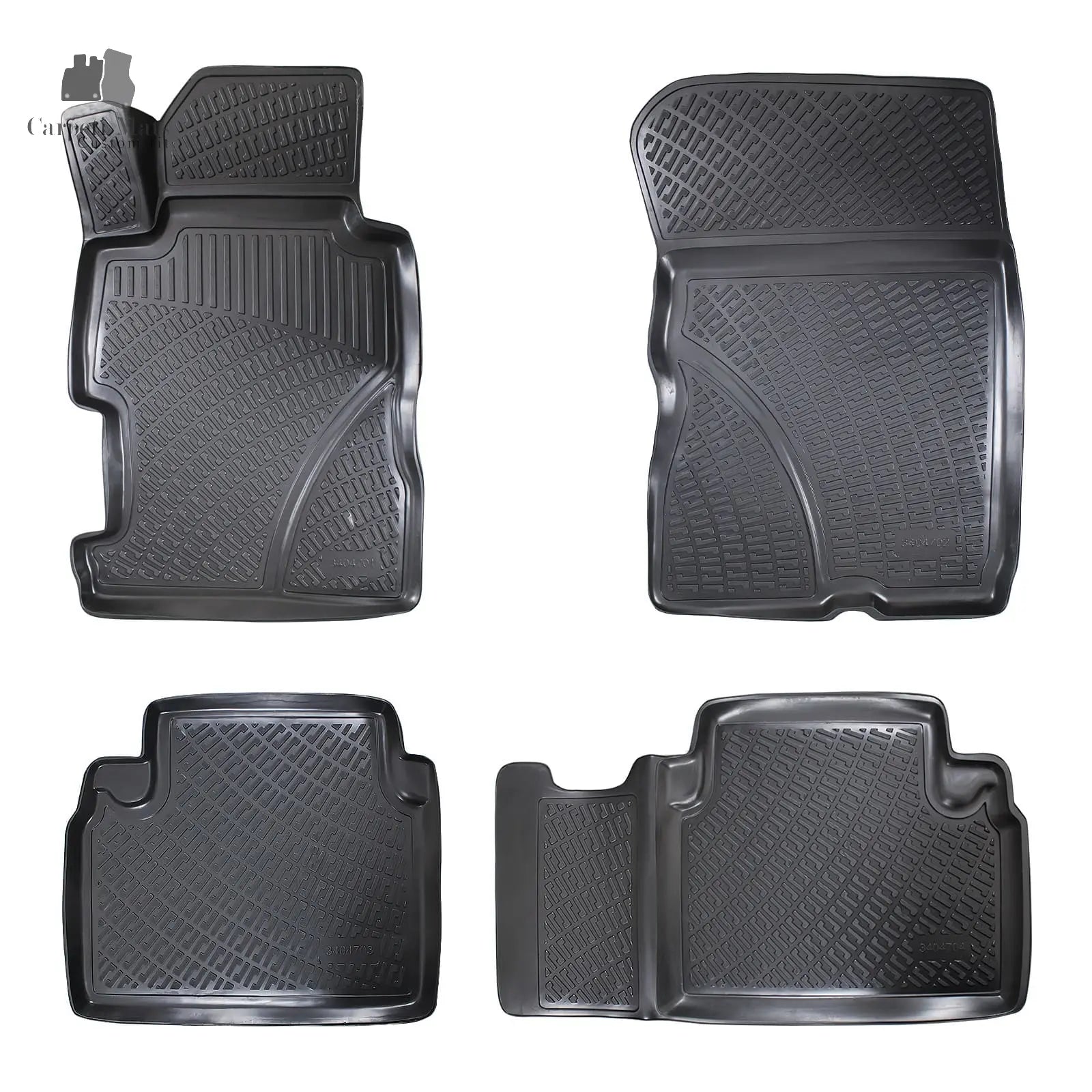 3D Car Floor Mats Liners For Acura CSX 2006 -2011 All Weather Heavy Duty Mats 3D RUBBER FLOOR MATS CarpetiMats