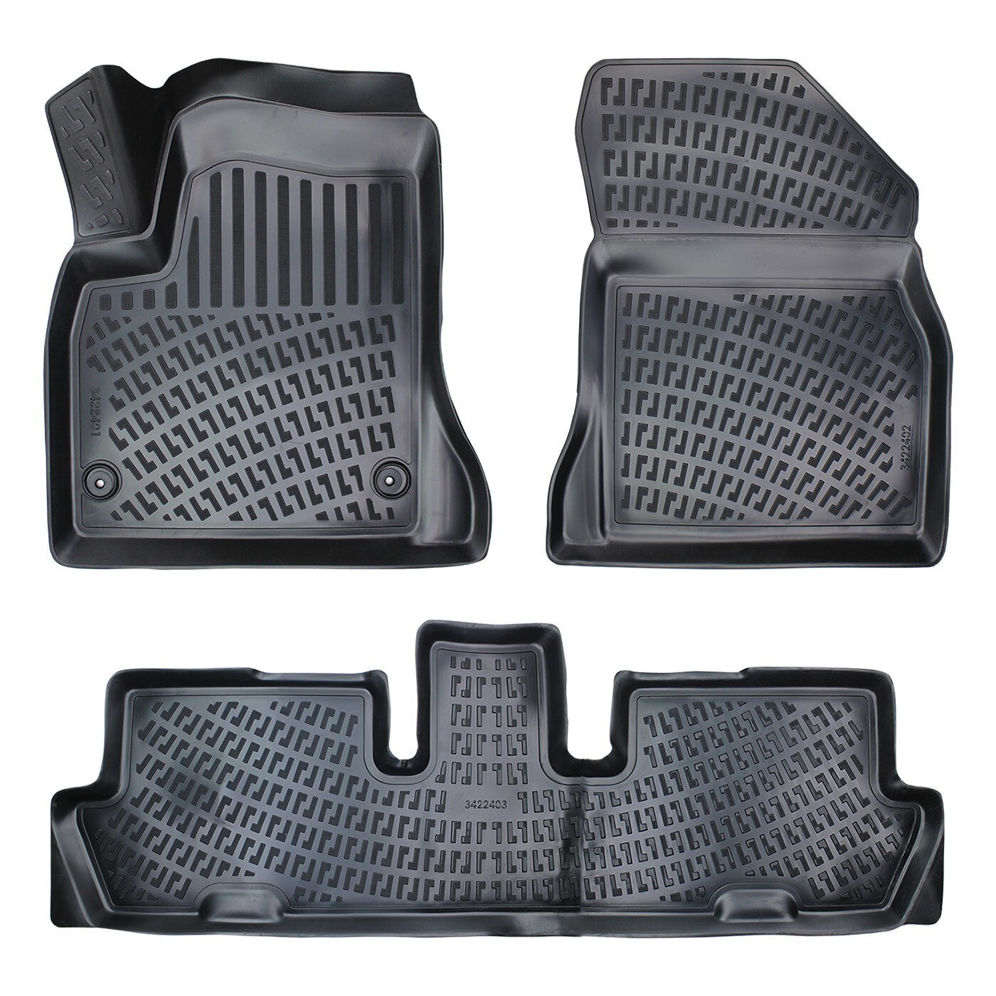 Floor Mats Liners For Citroen C4 Grand Picassо 2006-2013 All Season Heavy Duty