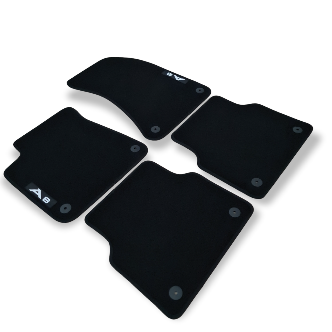 For Audi A8 SWB Carpet Car Floor Mats 2009-2017 OEM Quality Velour Auto Rugs New