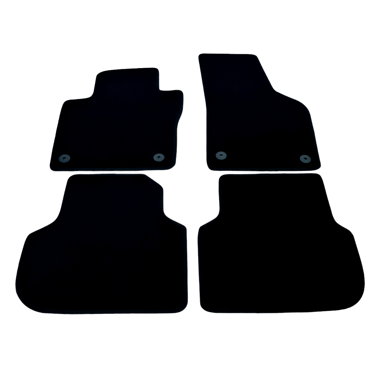 For Volkswagen Jetta Carpet Car Floor Mats 2010-2017 OEM Quality Velour Liners