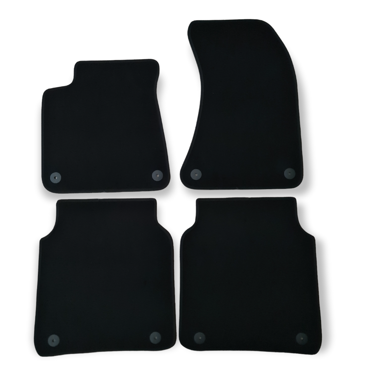 For LWB Audi A8 Carpet Floor Mats 2009-2017 OEM Quality Velour Auto Rugs Liners