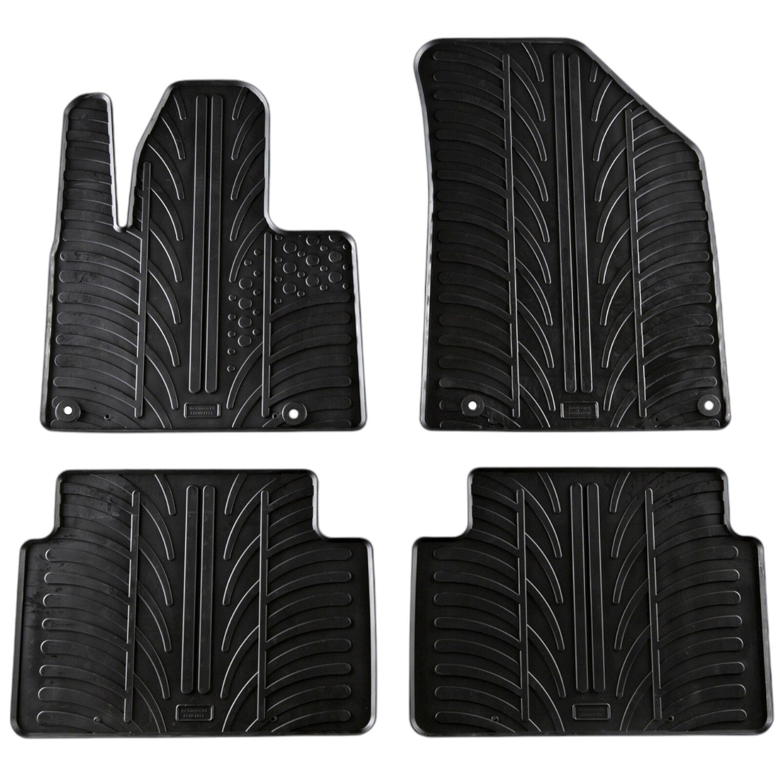 Rubber Car Floor Mats For Citroen C5 All Weather Heavy Duty Rugs Auto Liners New