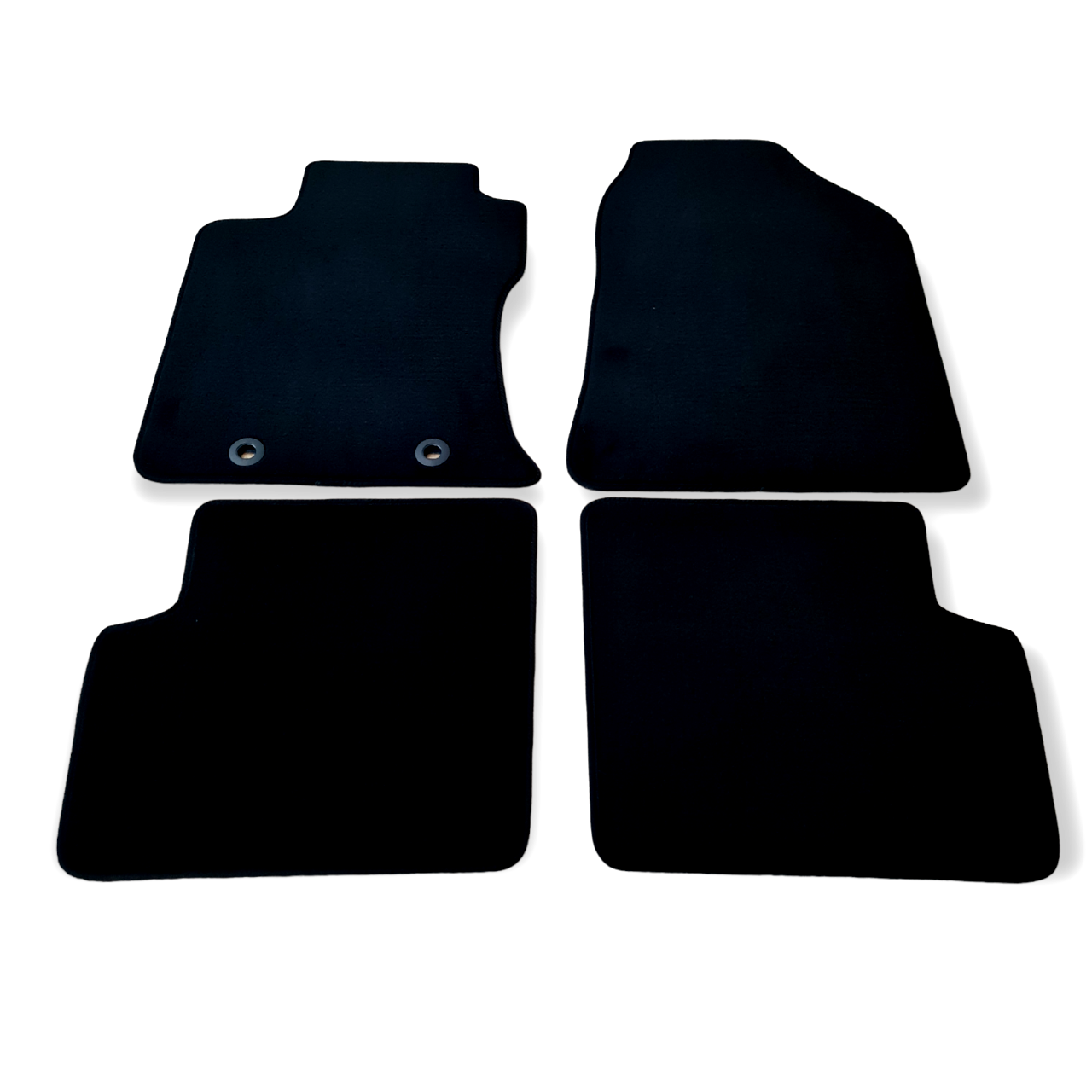 Car Floor Mats For Toyota Corolla Velour Waterproof Black Carpet Auto Liners New