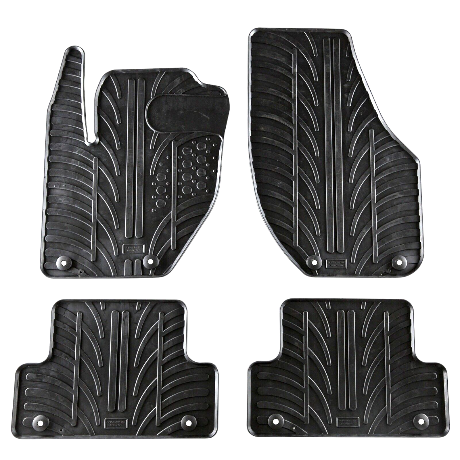 For Volvo V40 2012-2019 Car Floor Mats Rubber All Weather Heavy Duty Liners New