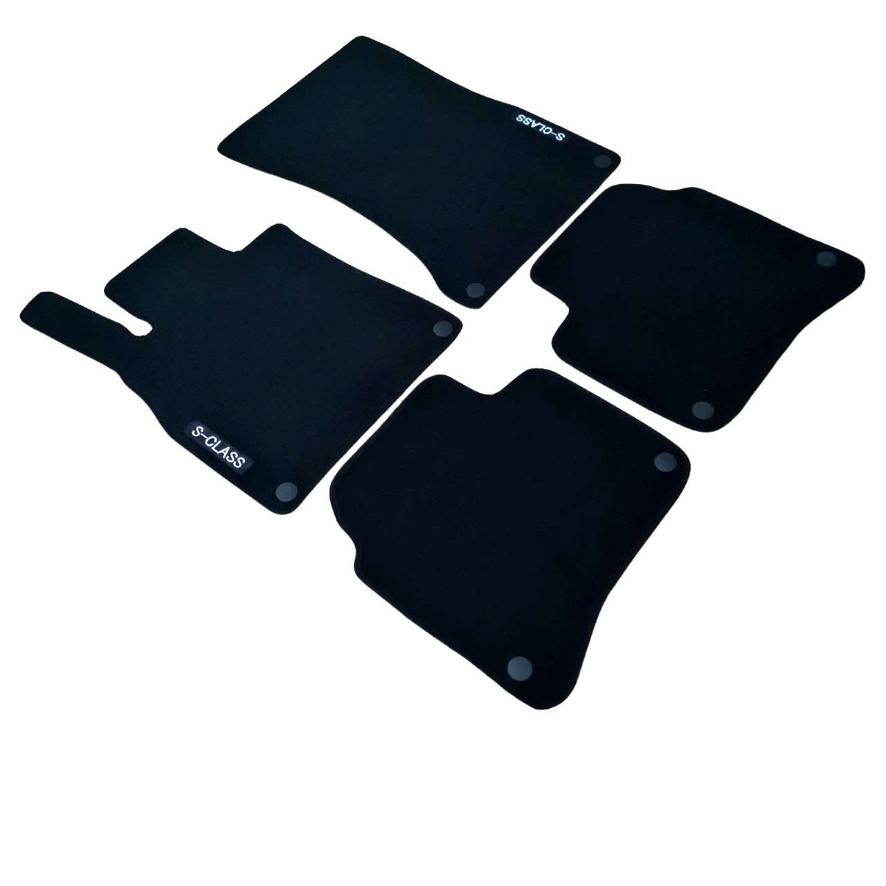 For LWB Mercedes S-Class W222 Carpet Car Floor Mats 2014-2020 OEM Quality Rugs