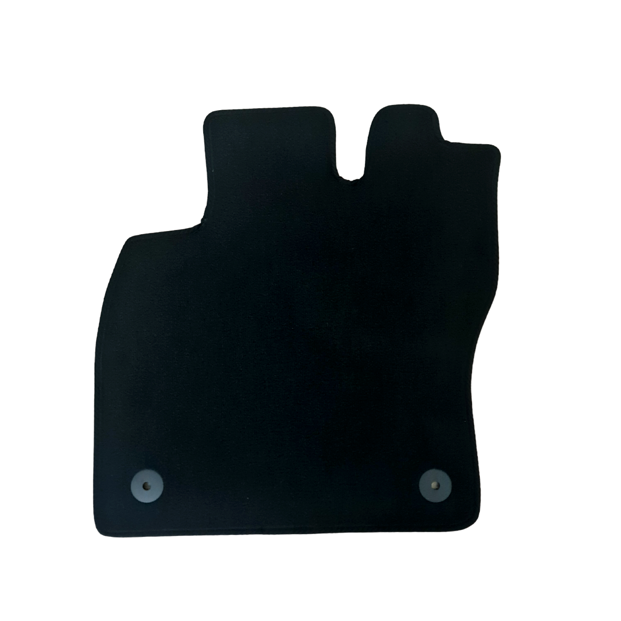 Front Car Floor Mats Velour For VW Caddy Waterproof Black Carpet Auto Liners 2pc