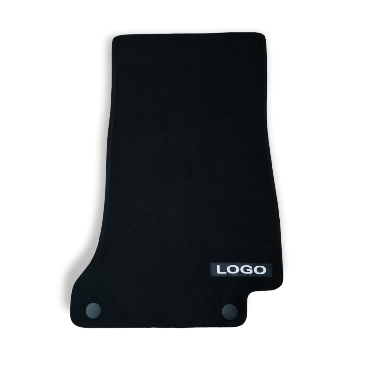 Car Floor Mats Velour For Mercedes C-Class AMG W205 Waterproof Liners 2pc Front