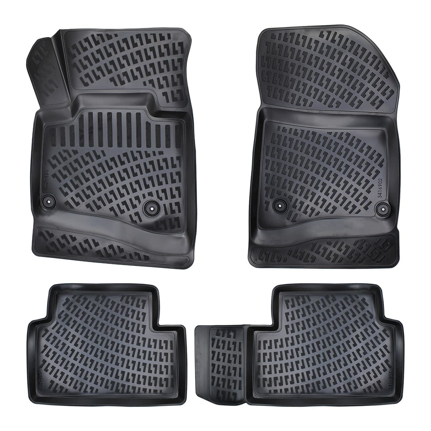 Car Floor Mats Liners For Citroen C5 2008-2017 All Season Heavy Duty Auto Rugs