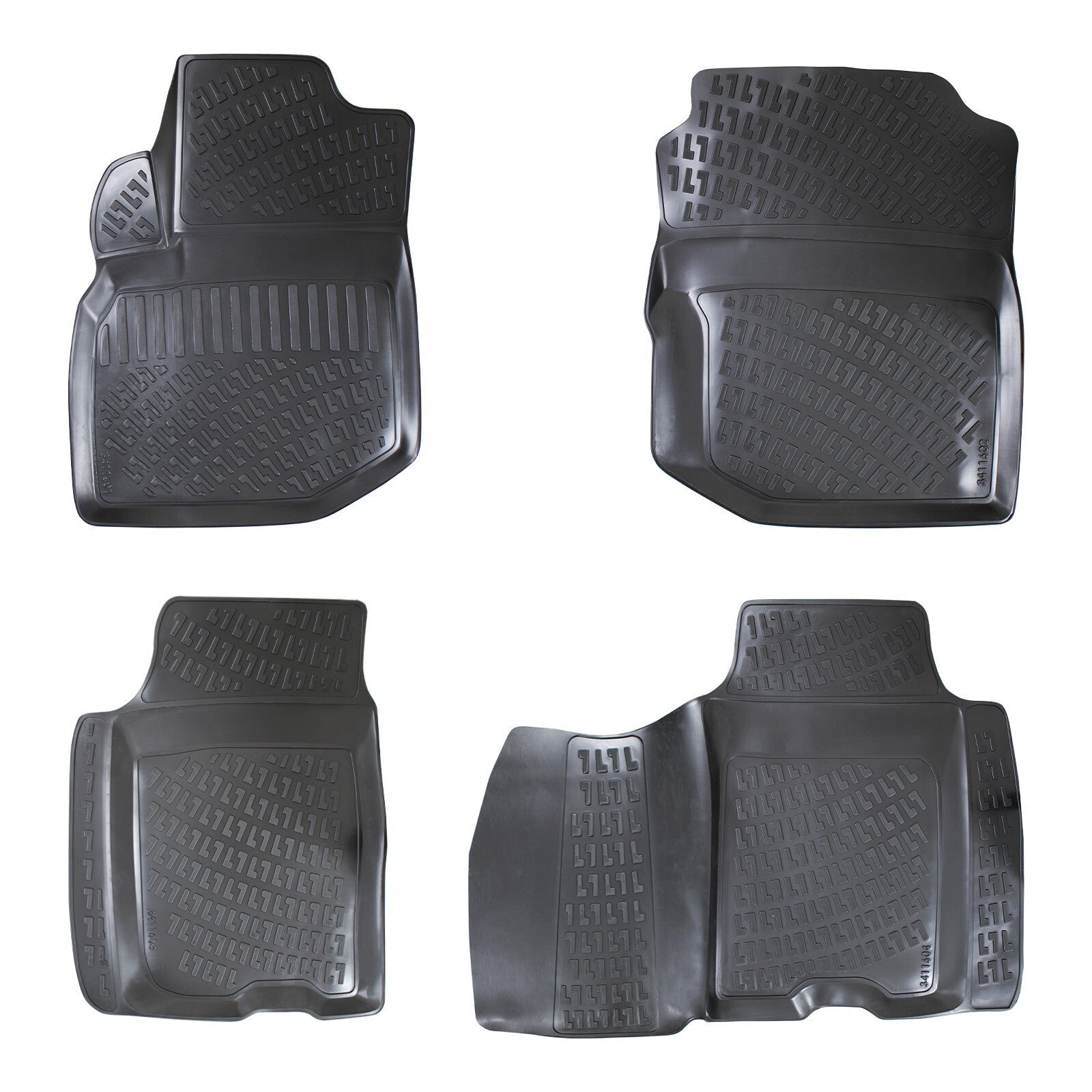 Floor Mats Liners For Honda Fit 2008-2015 All Weather Heavy Duty 3D Car Rugs New