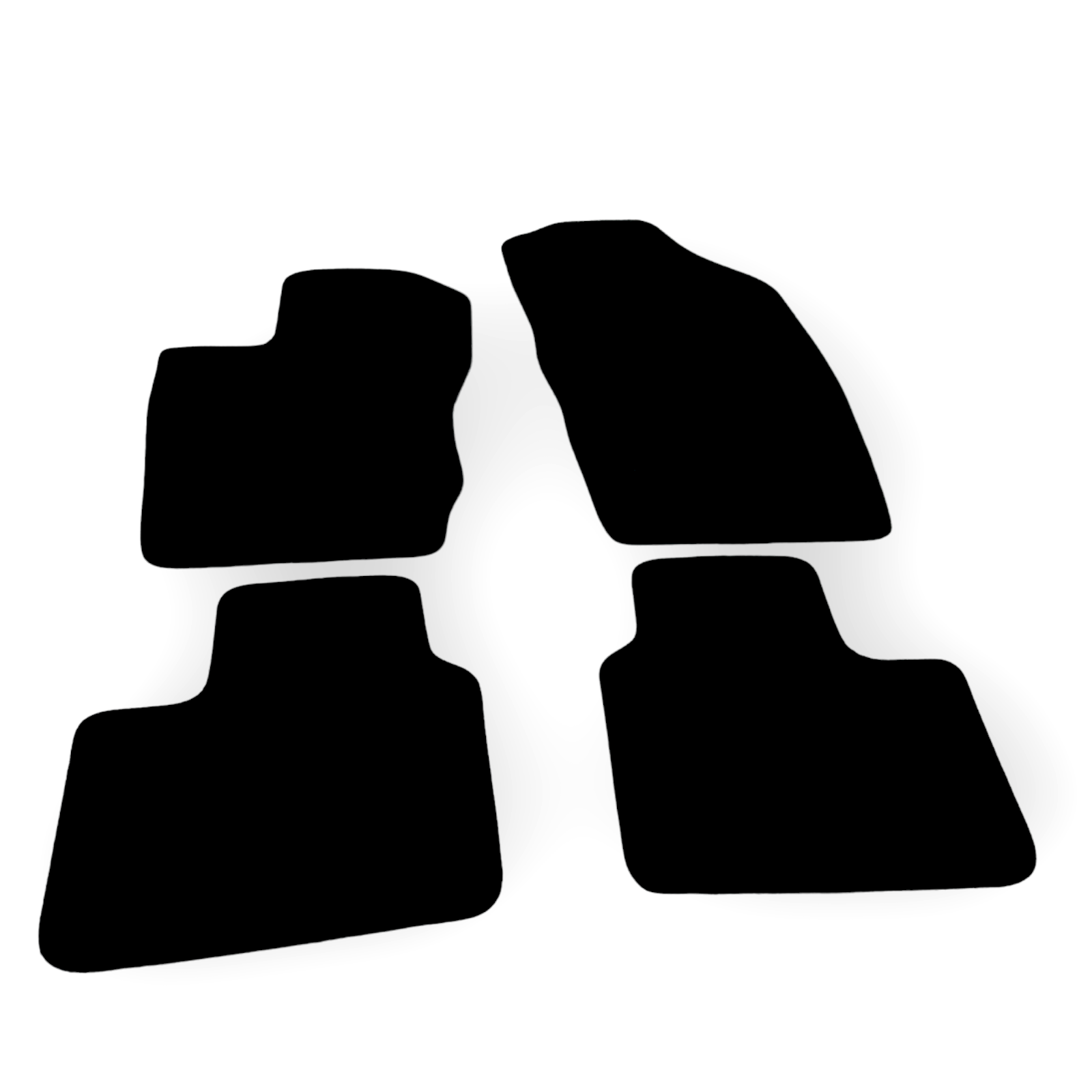 Car Floor Mats For Alfa Romeo 156 Velour Waterproof Black Carpet Auto Liners New