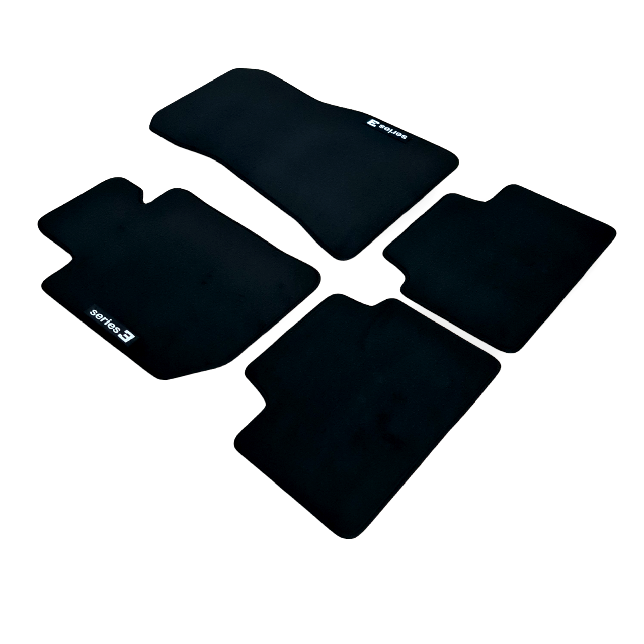 Car Floor Mats Velour For BMW 3 M3 G20 Waterproof Black Carpet Auto Liners New