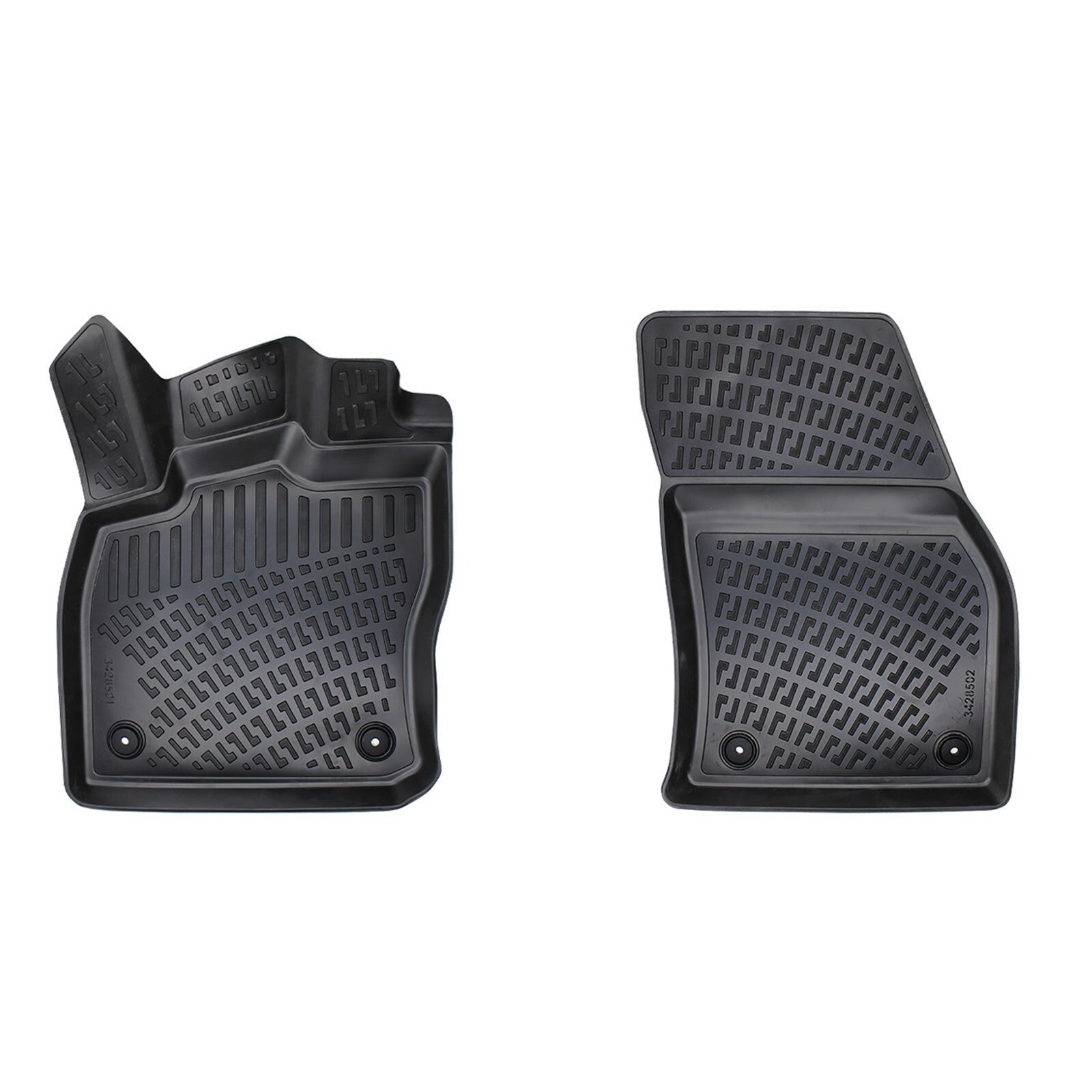 Floor Mats Liners For Volkswagen Caddy Van 2020-2025 All Weather Heavy Duty Rugs