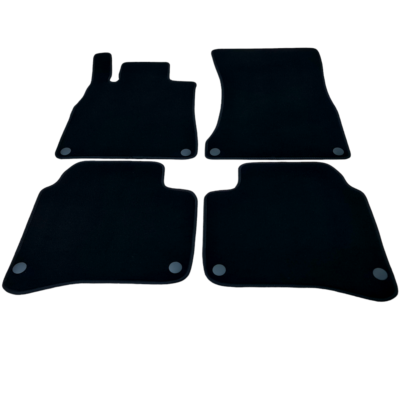 Velour Car Floor Mats For Mercedes S Class W222 Auto Liners Waterproof Black New