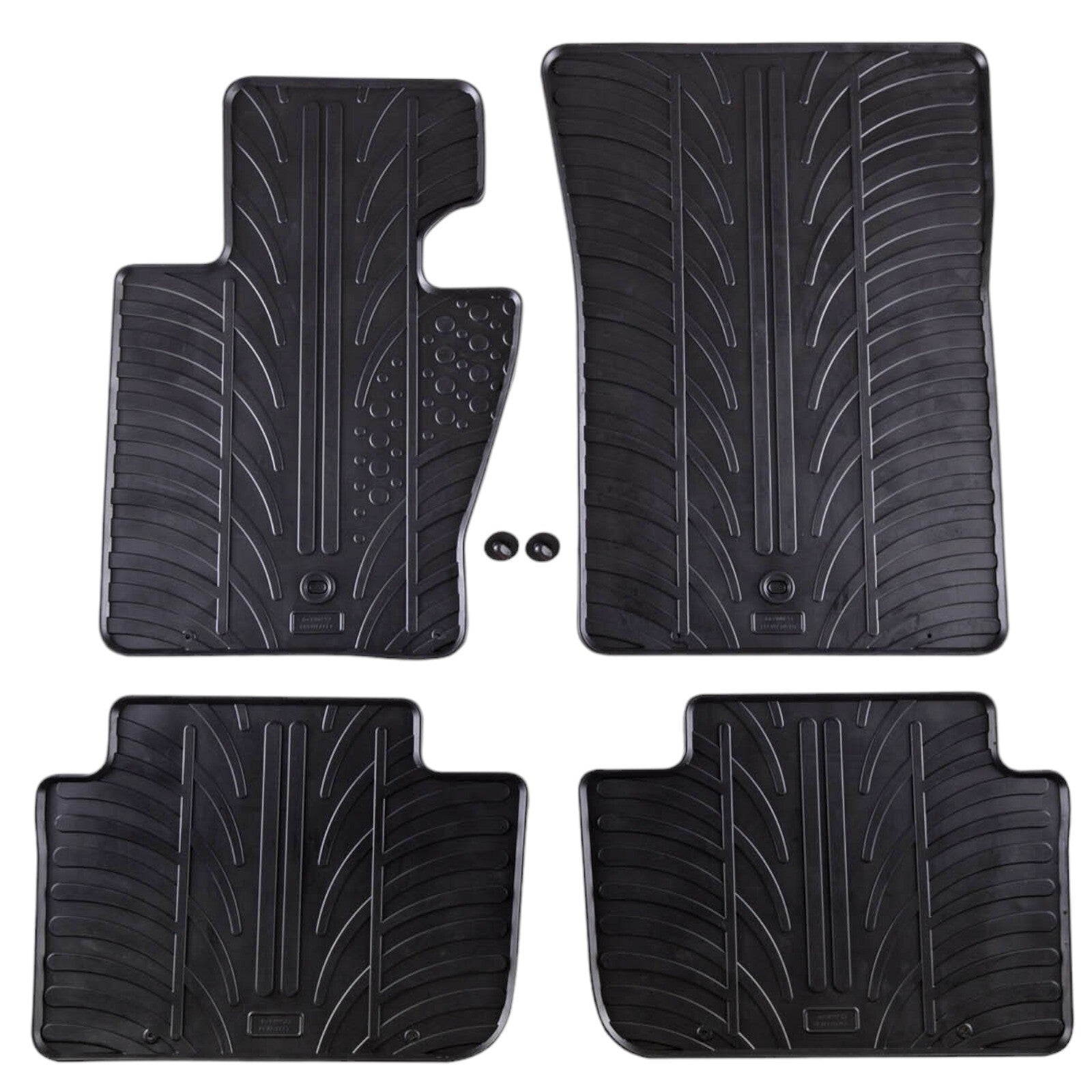 For BMW X3 E83 2003-2009 Car Floor Mats Rubber All Weather Heavy Duty Liners New