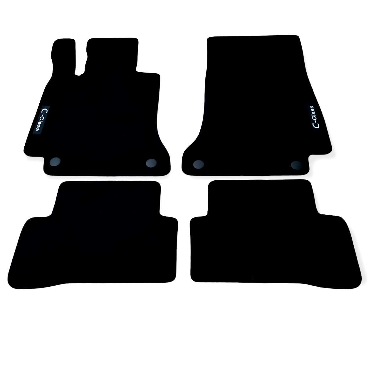 For Mercedes C-Class W205 Carpet Car Floor Mats 2014-2021 OEM Quality Auto Rugs