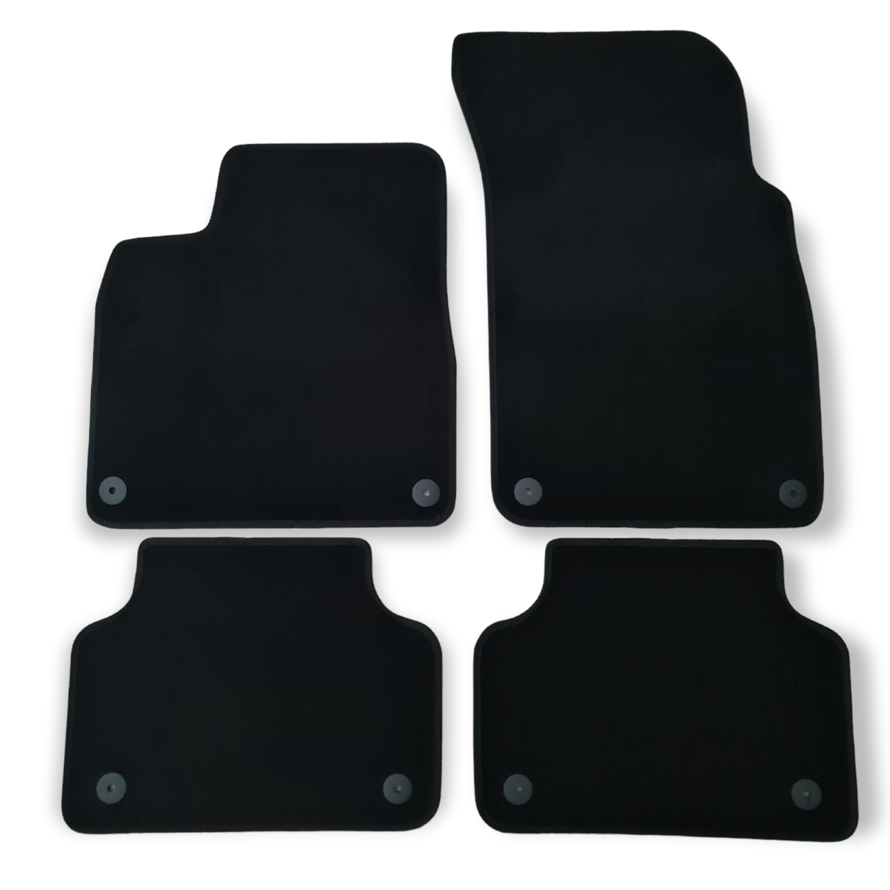 For Audi Q7 SQ7 Carpet Floor Mats 2016-2025 OEM Quality Velour Auto Rugs Liners