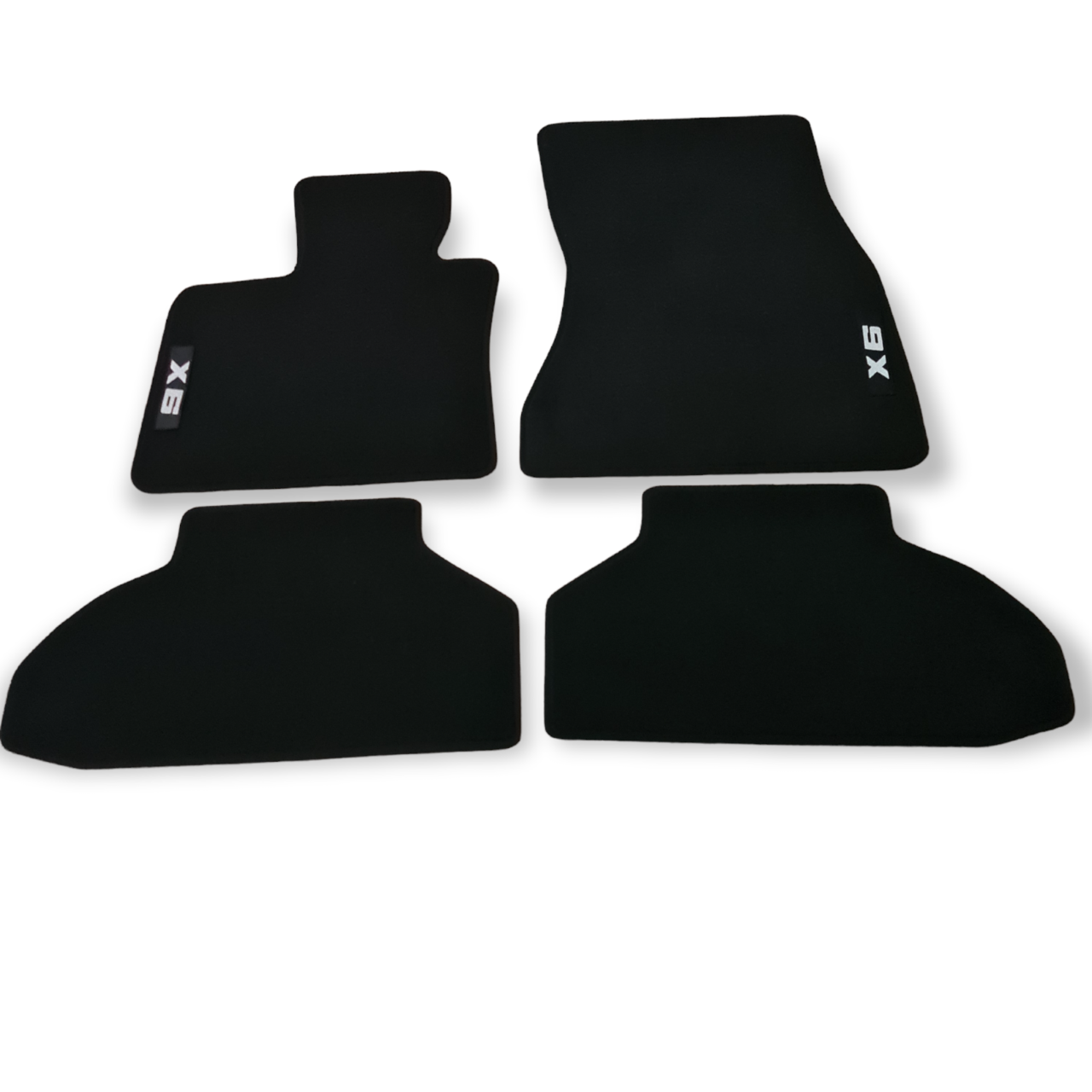Car Floor Mats For Velour BMW X6 F16 MX6 Waterproof Black Carpet Auto Liners New