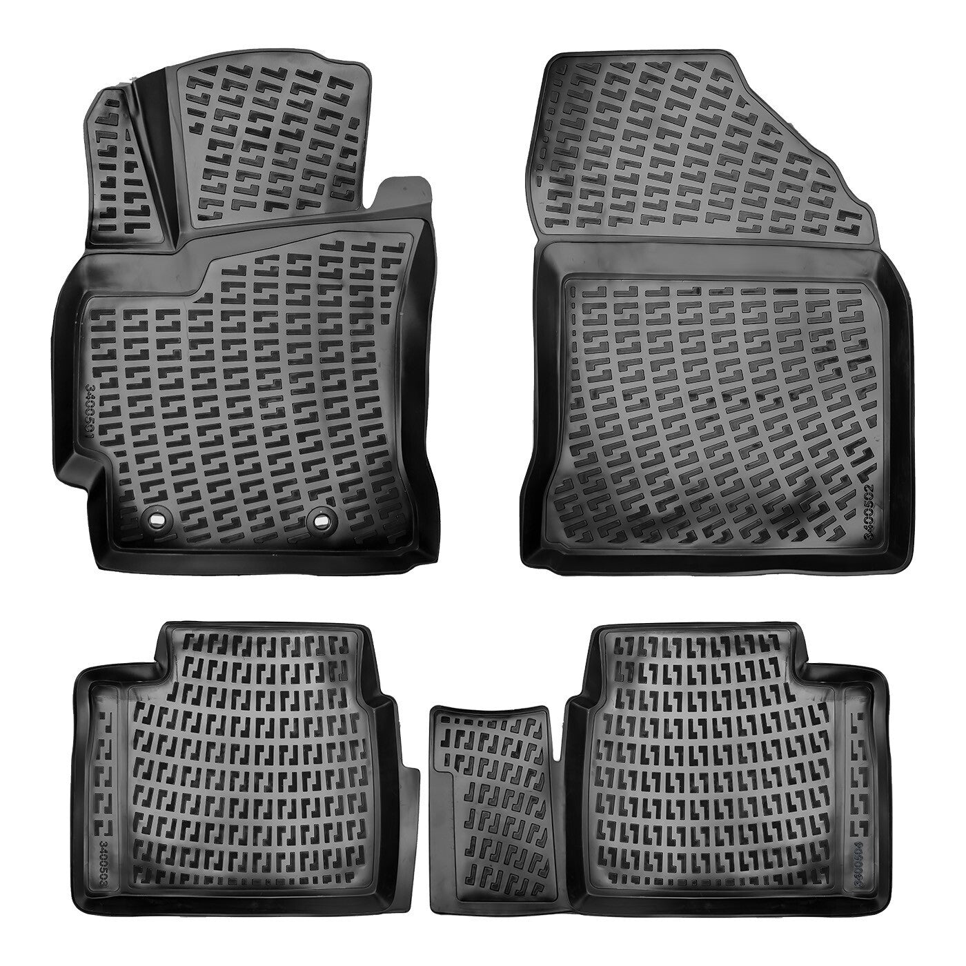 Floor Mats Liners For Toyota Corolla 2013-2018 All Weather Heavy Duty Car Rugs