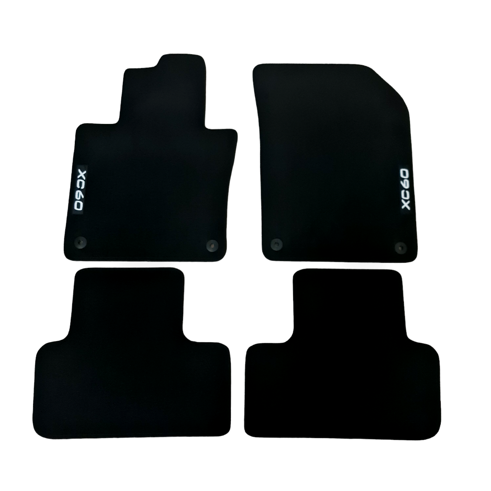 For Volvo XC60 Carpet Car Floor Mats 2018-2025 OEM Quality Velour Auto Rugs New