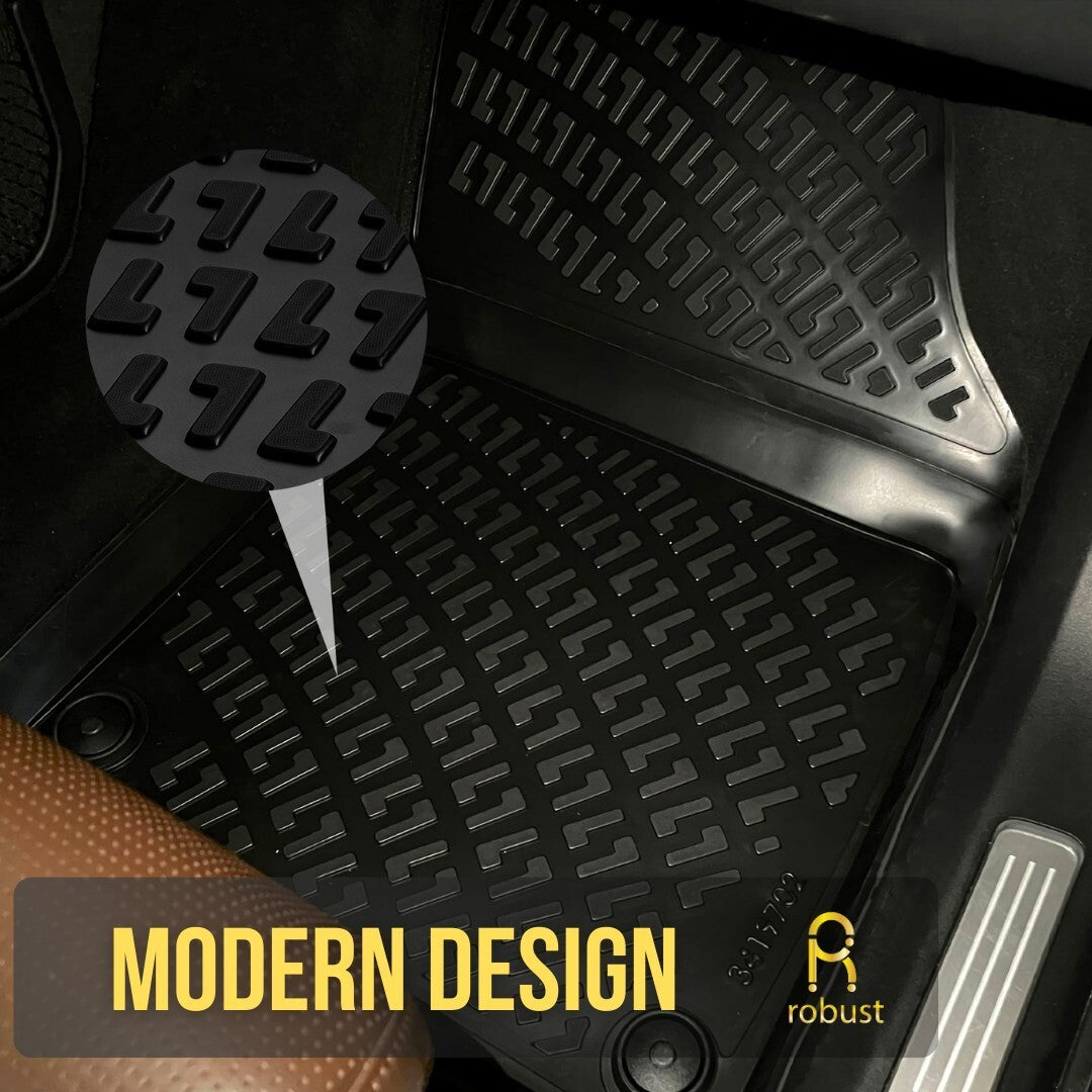 Car Floor Mats Liners For Opel Corsa F 2019-2025 All Season Heavy Duty Auto Rugs