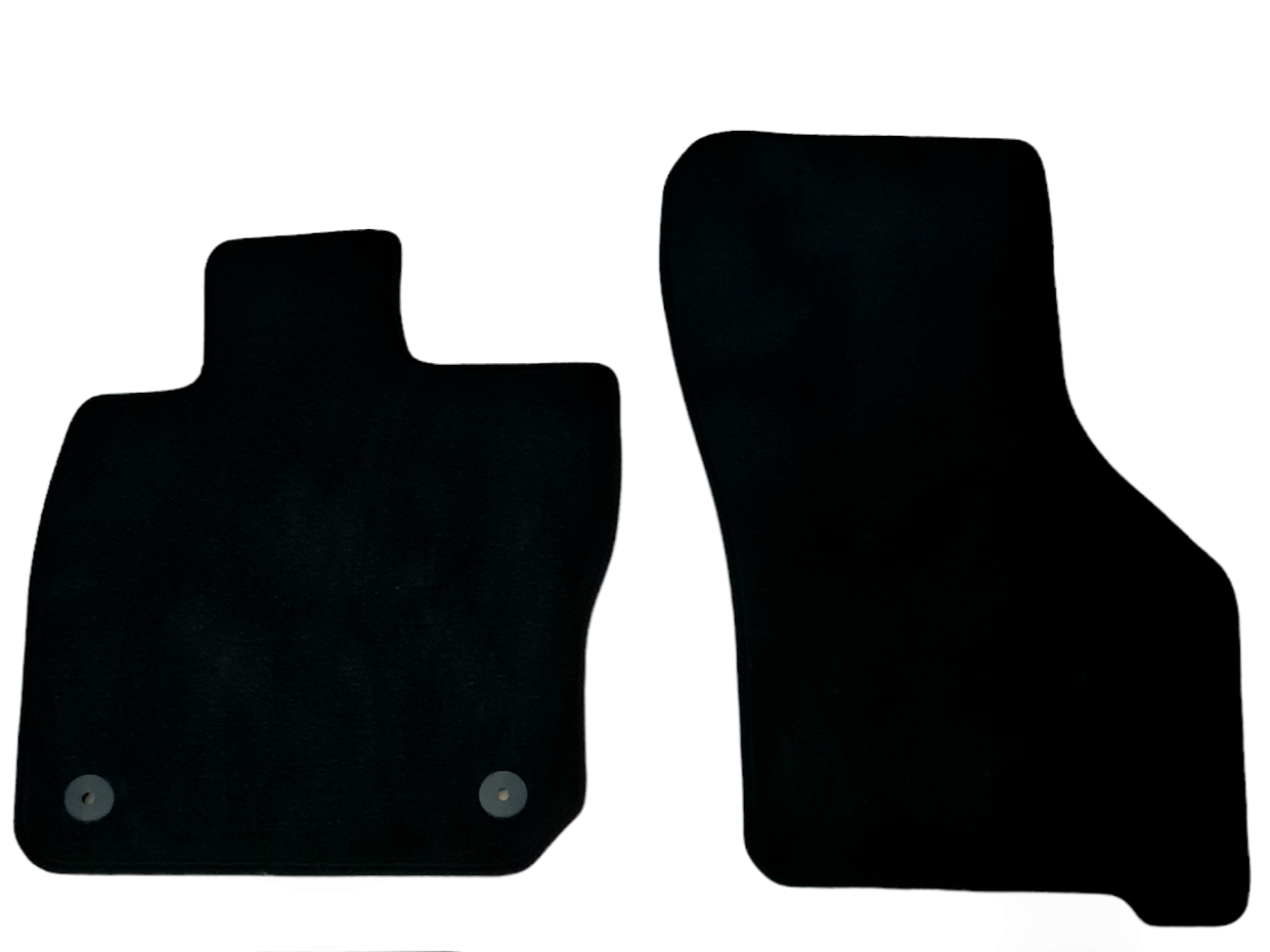 Front Car Floor Mats Velour For Cupra Formentor Waterproof Carpet Liners 2pc New