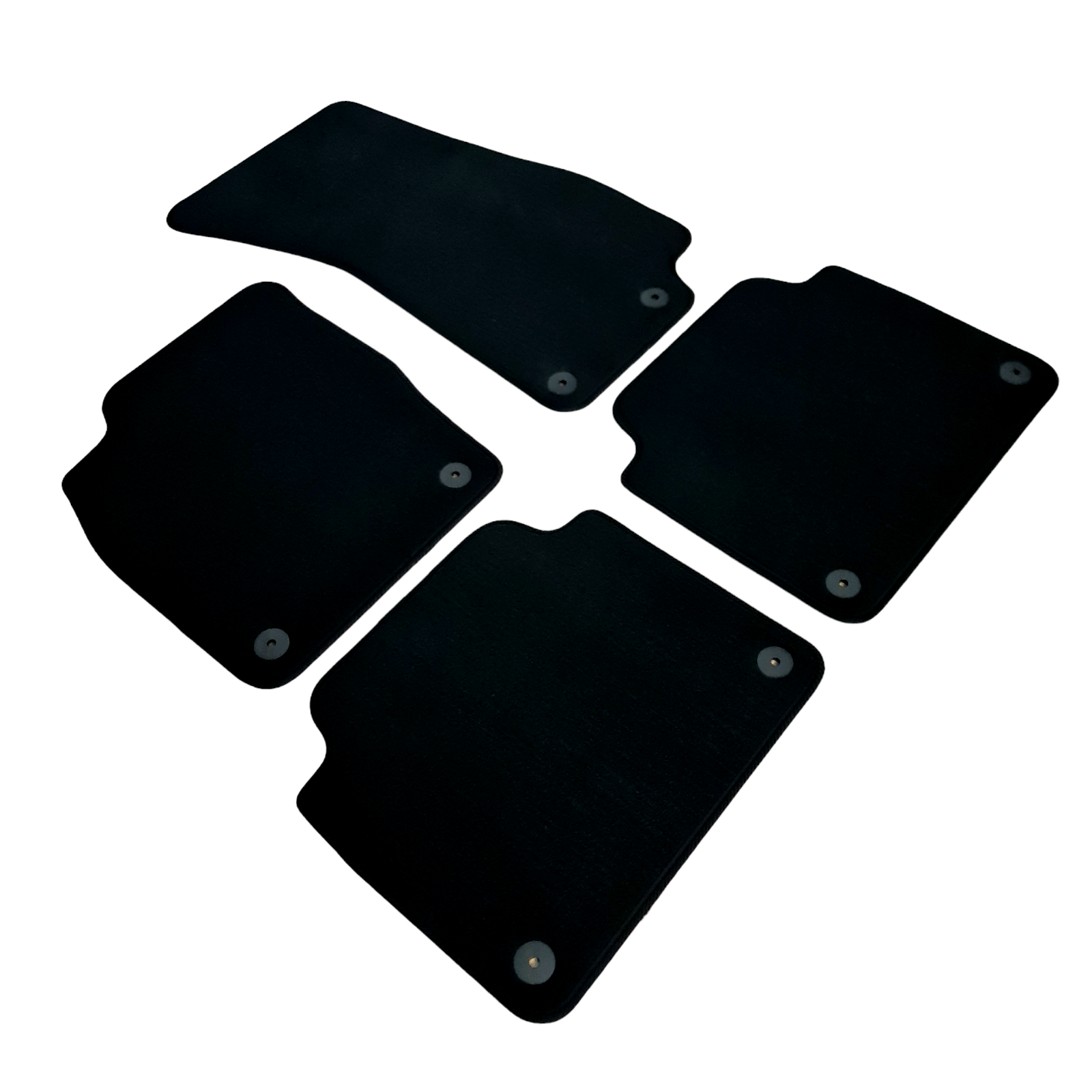 For Audi A8 LWB Carpet Floor Mats 2018-2025 OEM Quality Velour Auto Rugs Liners