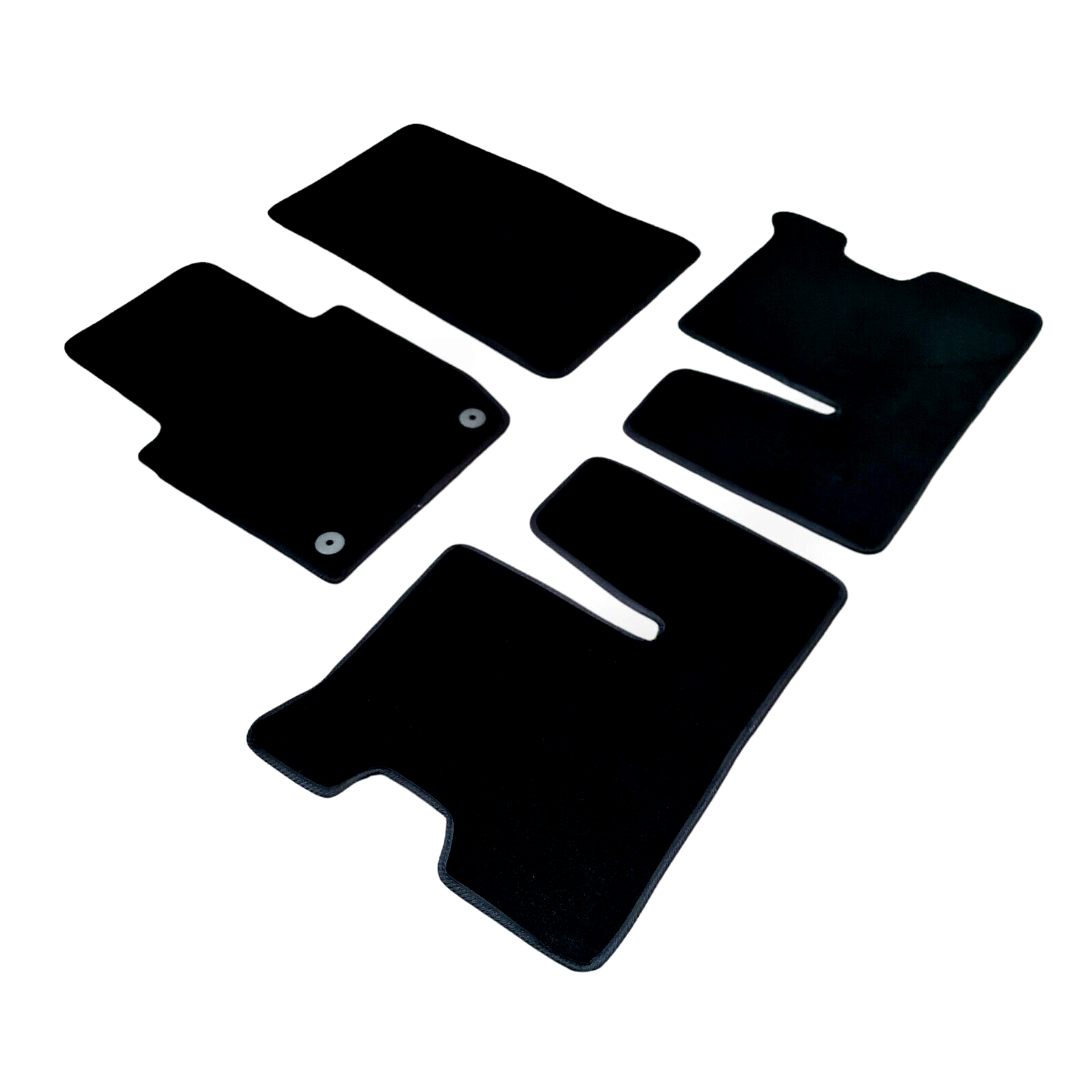 Car Floor Mats Velour For Mercedes G-Class W463 Waterproof Black Carpet Liners