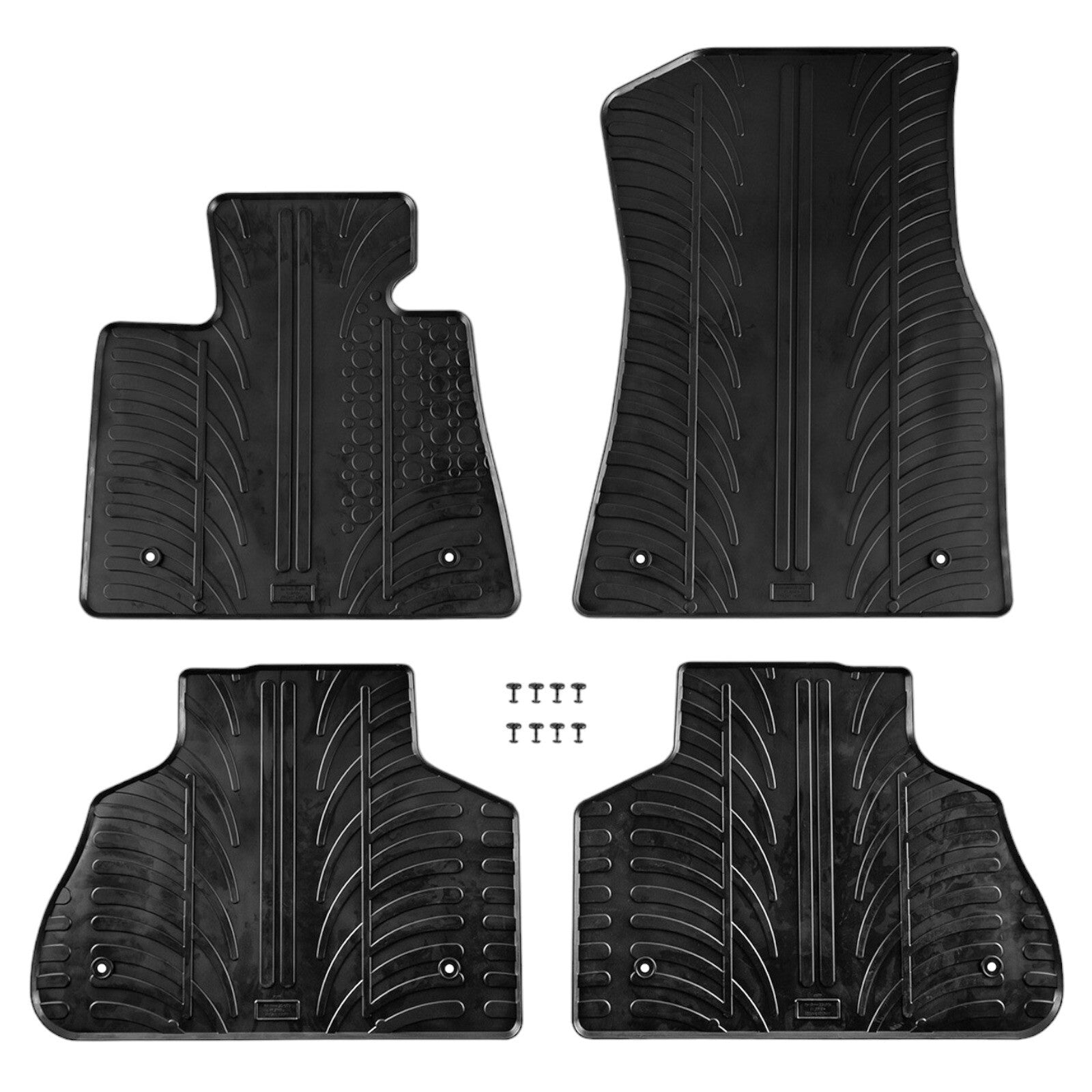 For BMW X5 G05 2019-2024 Car Floor Mats Rubber All Weather Heavy Duty Liners New