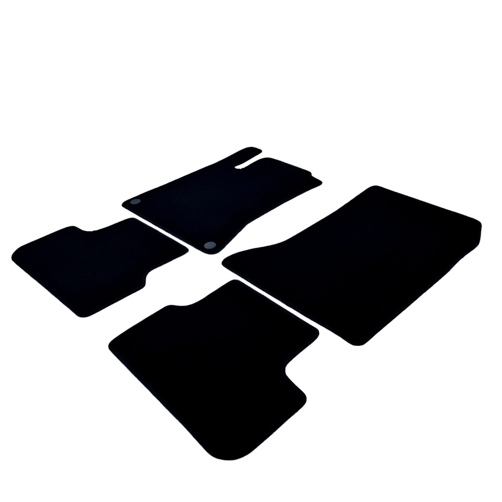 Car Floor Mats Velour For Mercedes GLA X156 Auto Liners Waterproof Black Carpet