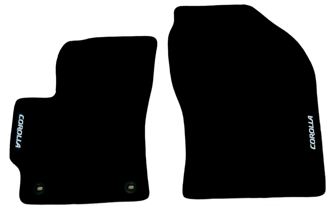 Front Car Floor Mats Velour For Toyota Corolla Hatchback Waterproof Carpet Rugs
