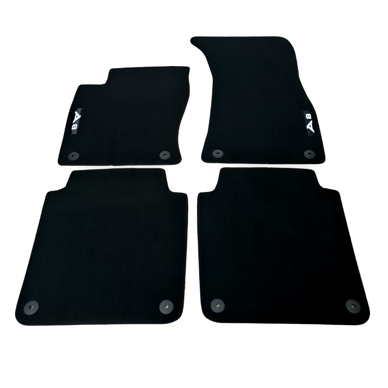 For Audi A8 LWB Carpet Car Floor Mats 2002-2010 OEM Quality Velour Auto Rugs New