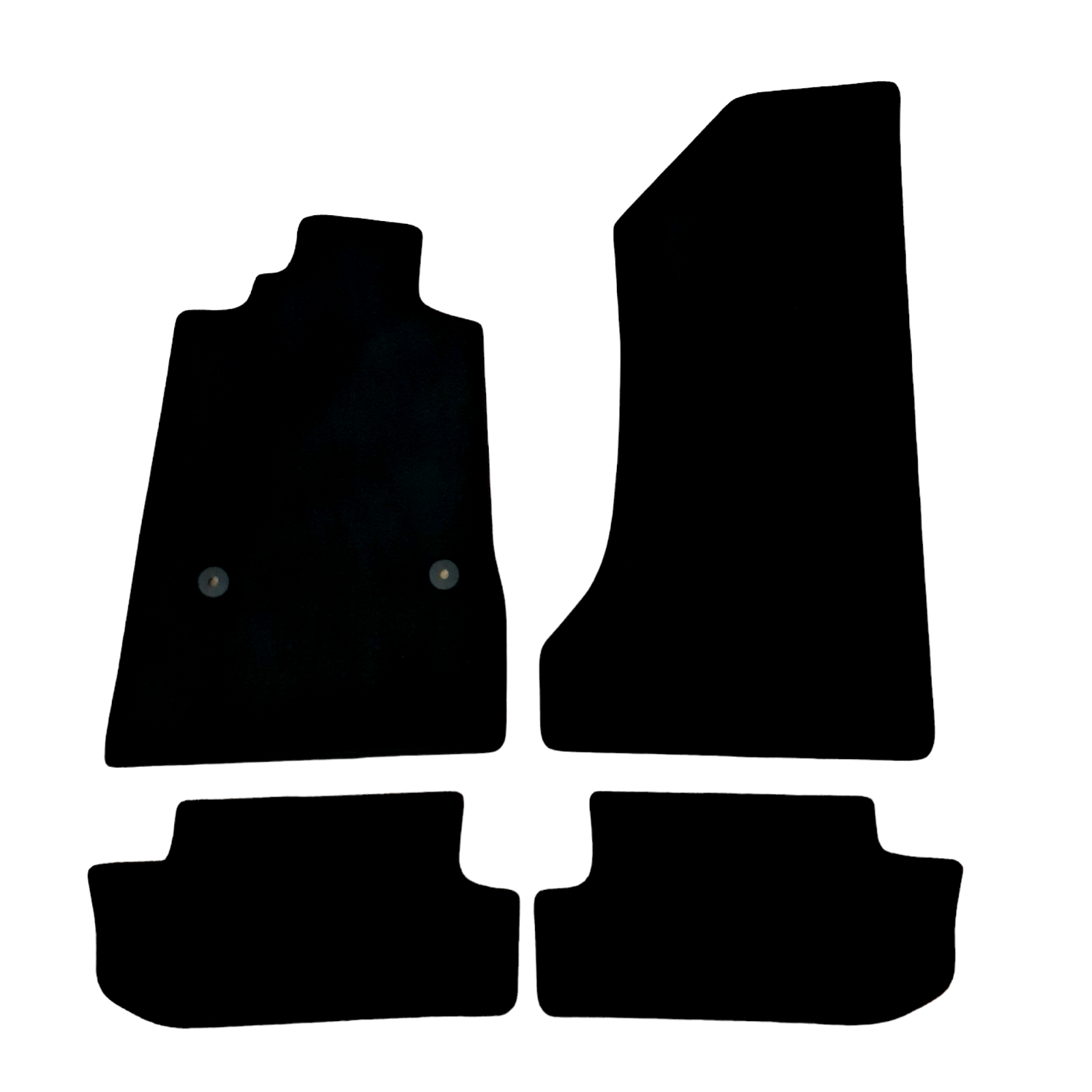 Car Floor Mats Velour For Chevrolet Camaro Waterproof Black Carpet Auto Liners