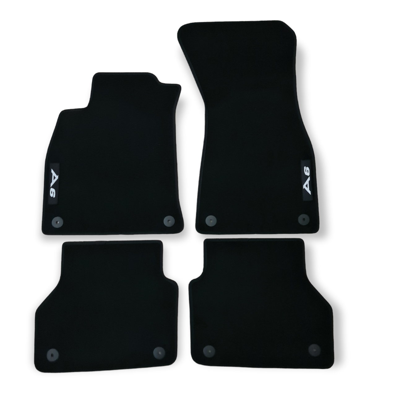 For Audi A6 Carpet Car Floor Mats 2019-2025 OEM Quality Velour Auto Rugs Liners