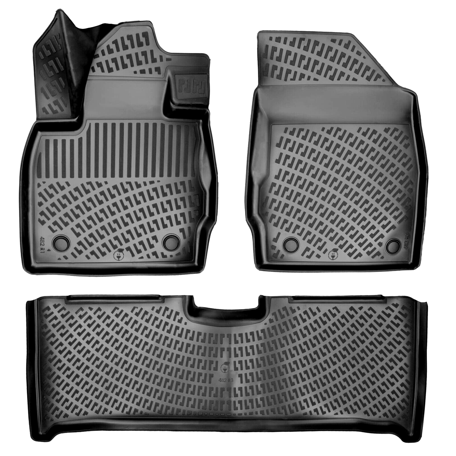 Car Floor Mats Liners For Skywell ET5 2021-2025 All Season Heavy Duty Auto Rugs