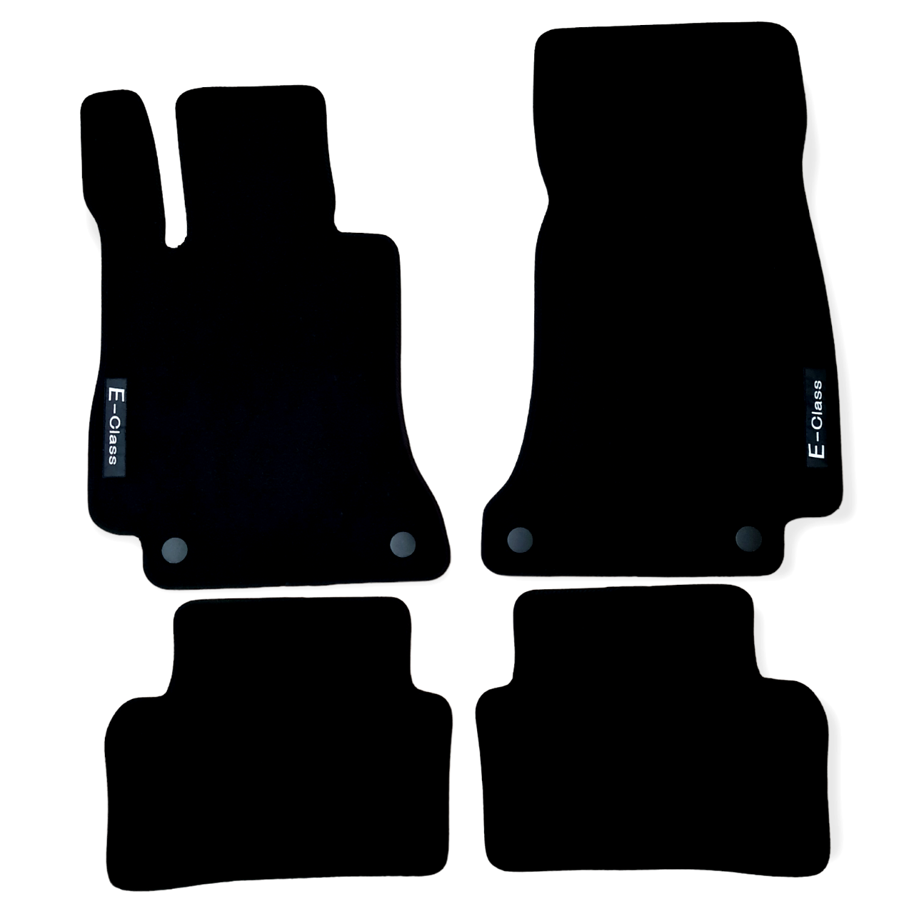 Car Floor Mats Velour For Mercedes E Class W213 Auto Liners Waterproof Black New