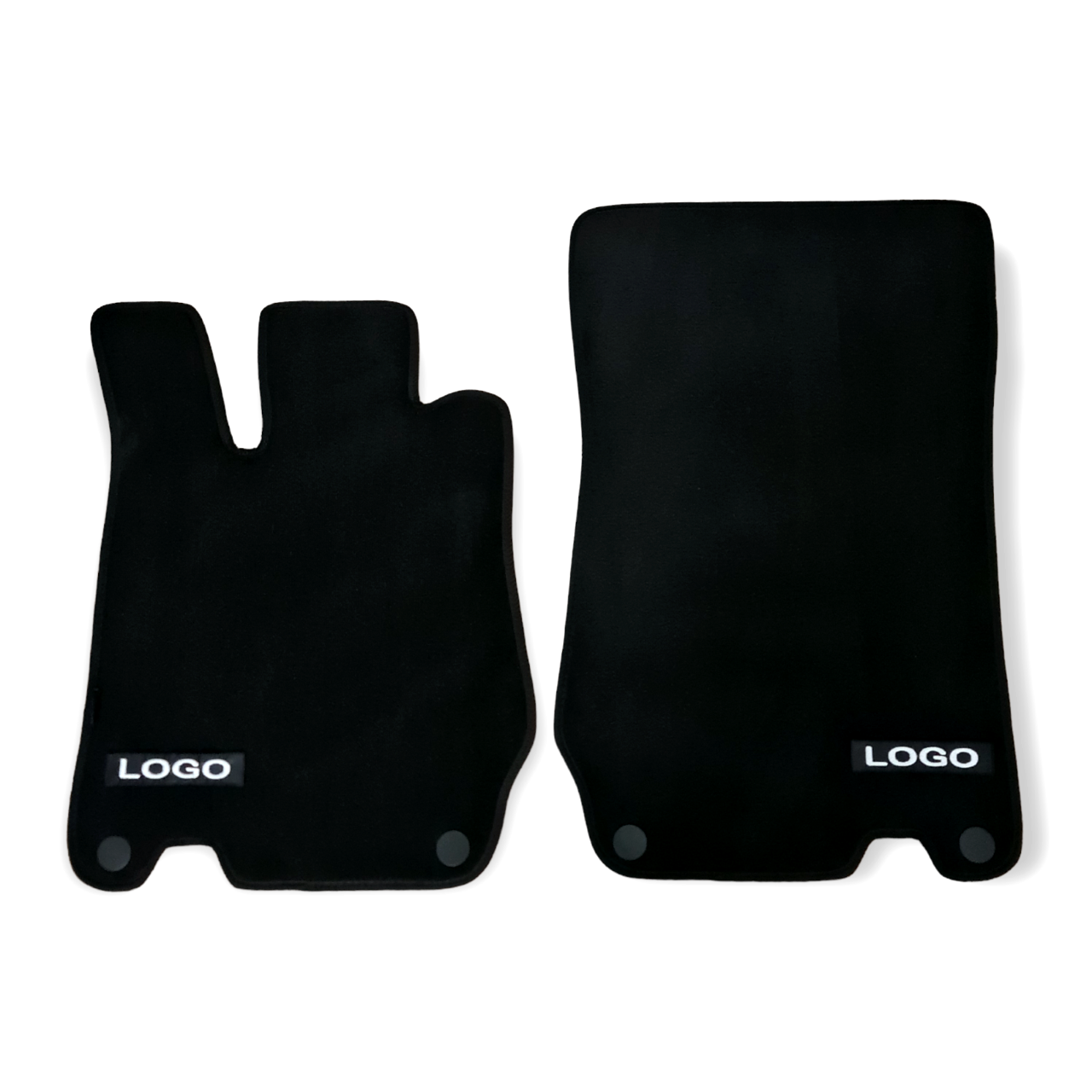 Car Floor Mats For AMG Mercedes SL R230 Velour Waterproof Black Carpet Liners