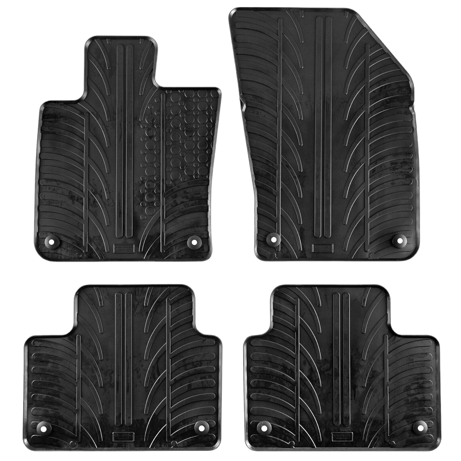 For Volvo V60 2019-2024 Car Floor Mats Rubber All Weather Heavy Duty Liners New