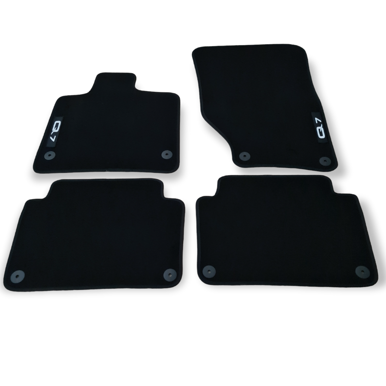 For Audi Q7 Carpet Car Floor Mats 2006-2015 OEM Quality Velour Auto Rugs Liners