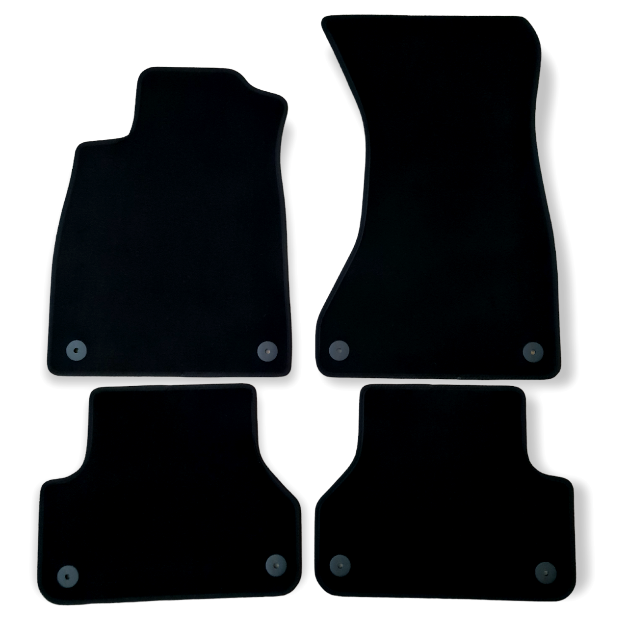 For Audi A4 B9 Carpet Floor Mats 2016-2025 OEM Quality Velour Auto Rugs Liners