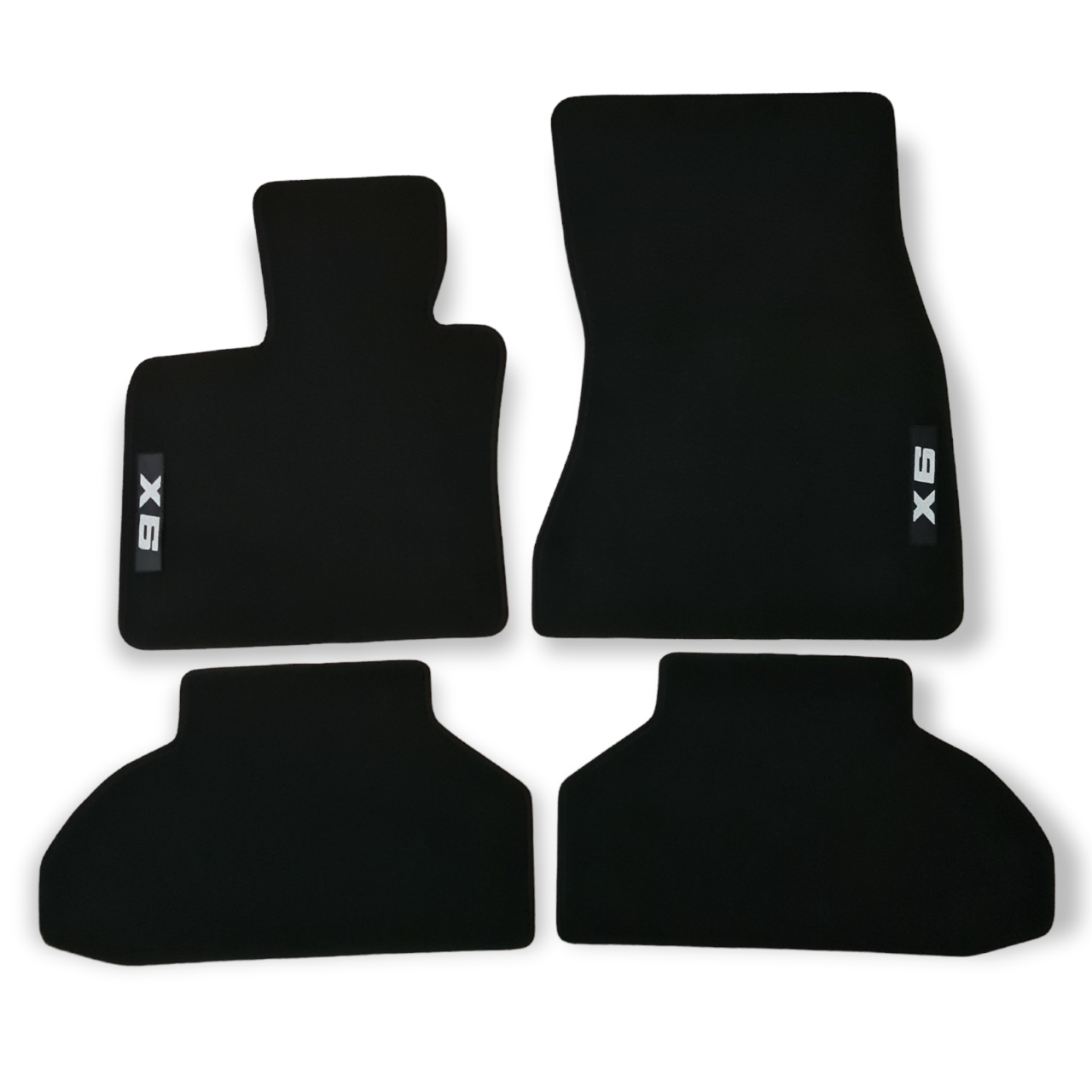 Car Floor Mats For Velour BMW X6 F16 MX6 Waterproof Black Carpet Auto Liners New