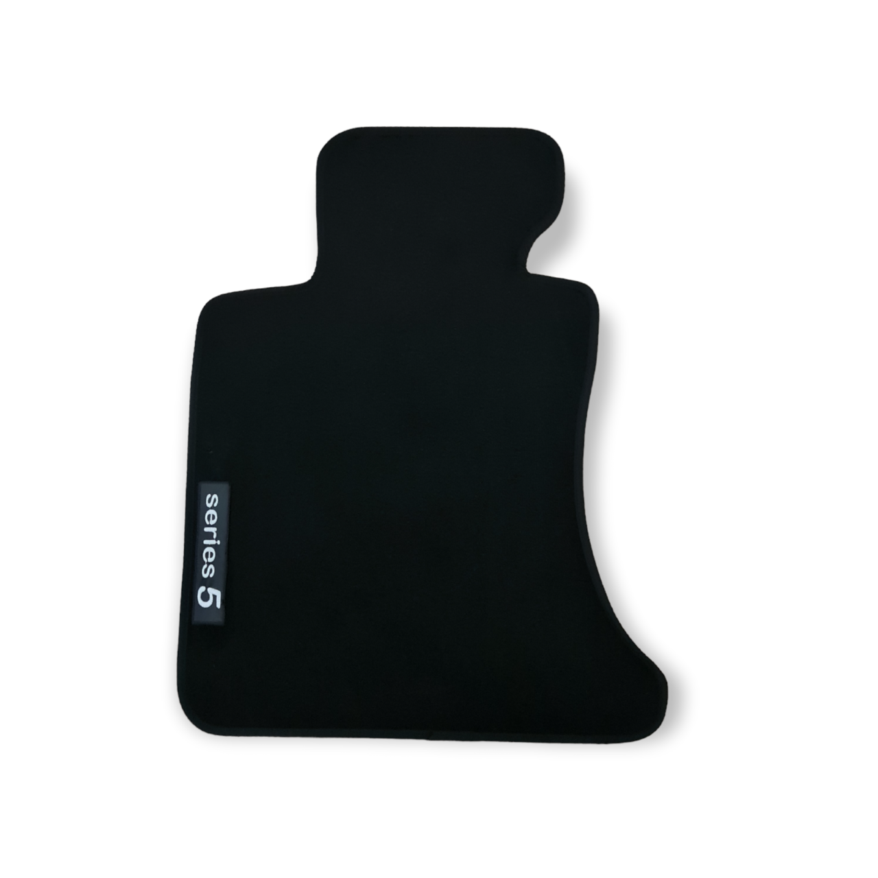 Front Car Floor Mats Velour For BMW 5 E60 Waterproof Black Carpet Liners 2pc New