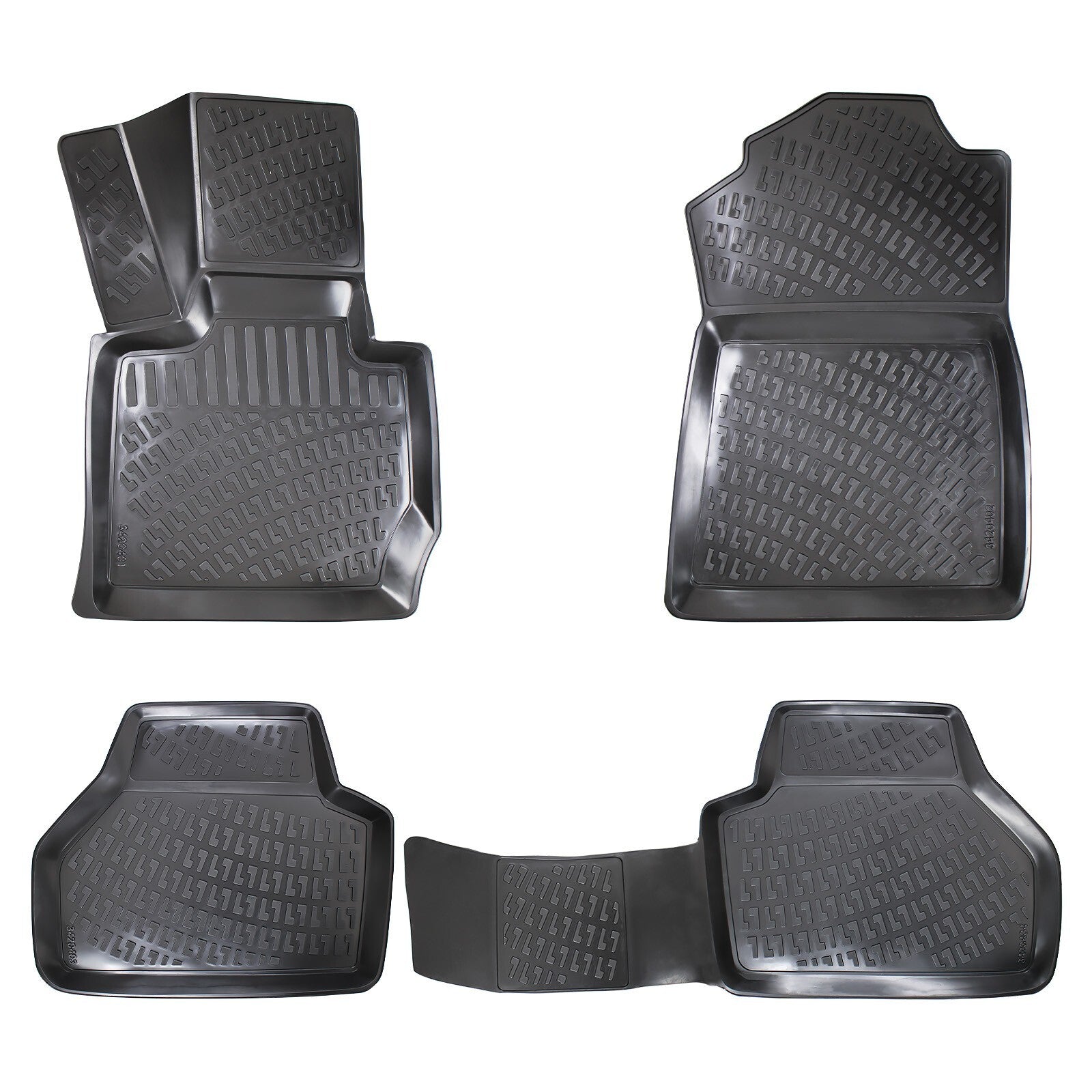 Floor Mats Liners For BMW X4 F26 2014-2018 All Weather Heavy Duty 3D Car Rugs