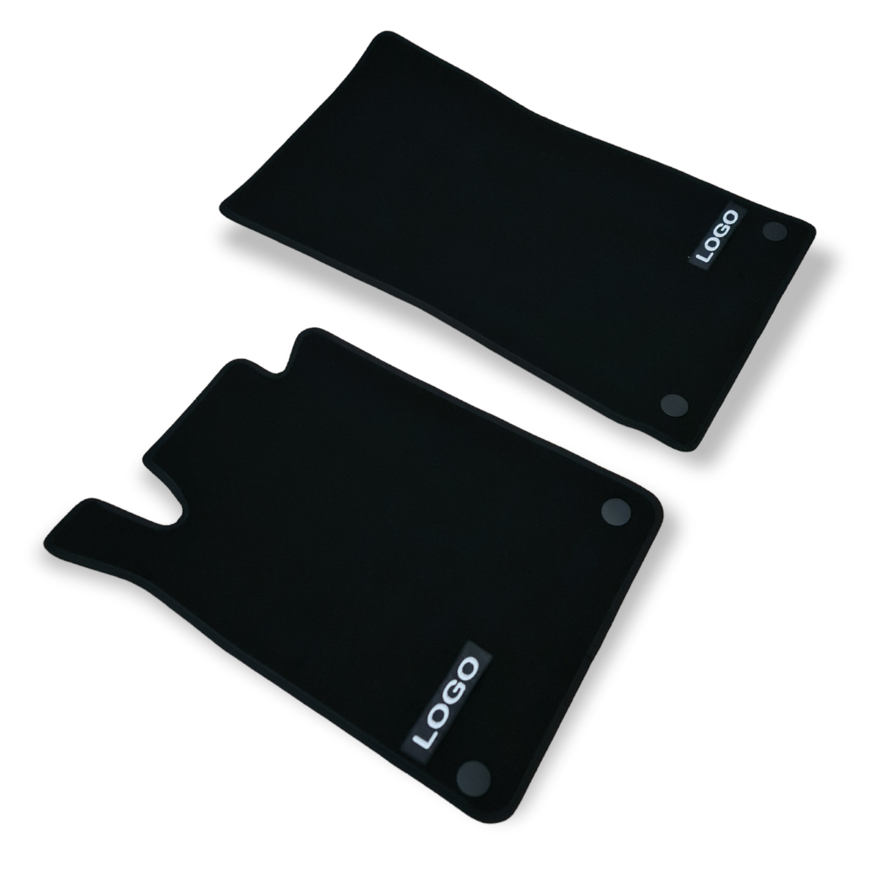 Car Floor Mats Velour For Mercedes SLK Brabus R170 Waterproof Black Auto Liners